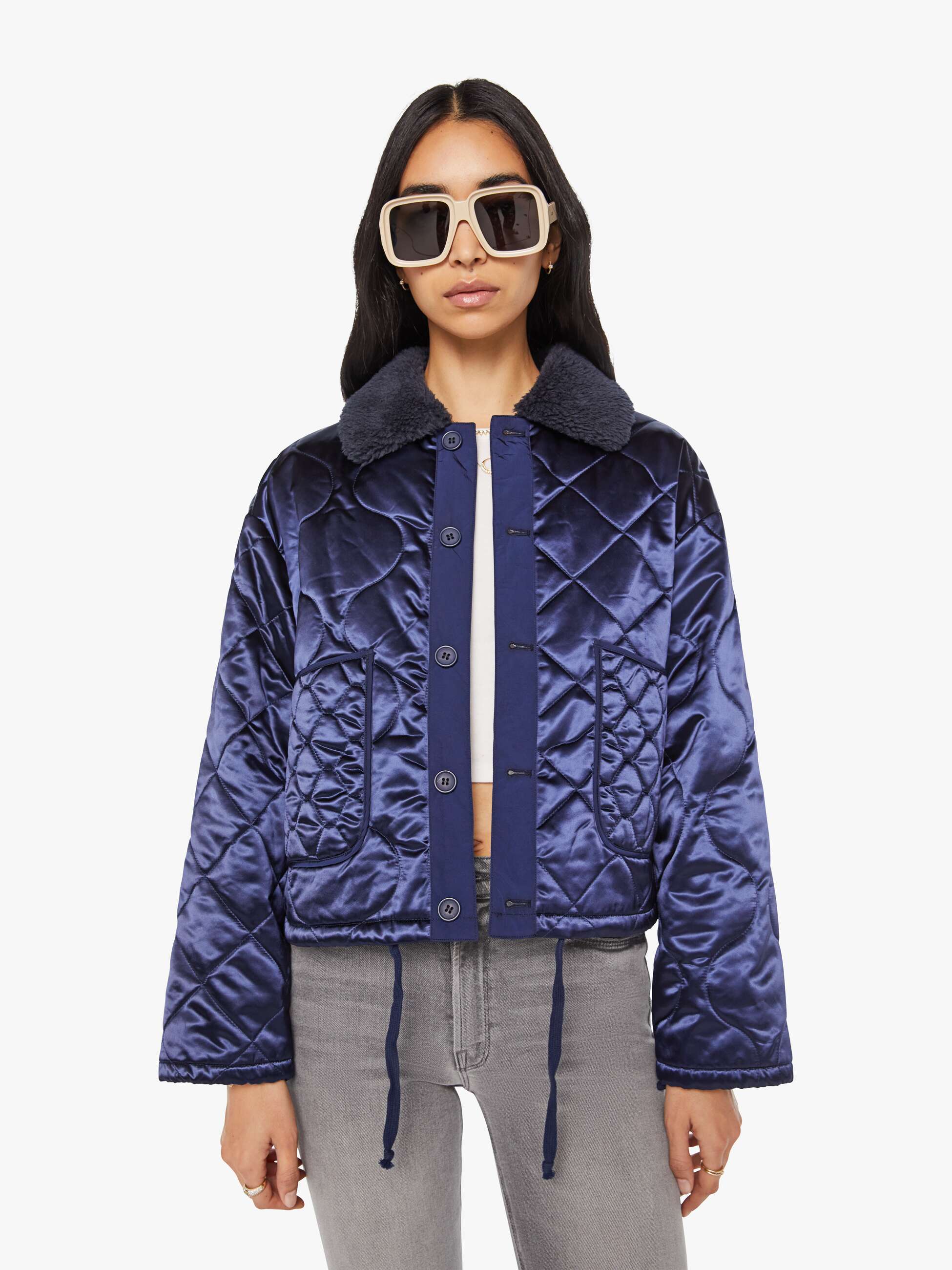 ジャケット・アウター 25AW STILL BY HAND PADDED STAND COLLAR Stand Collar Field Jacket in Camel