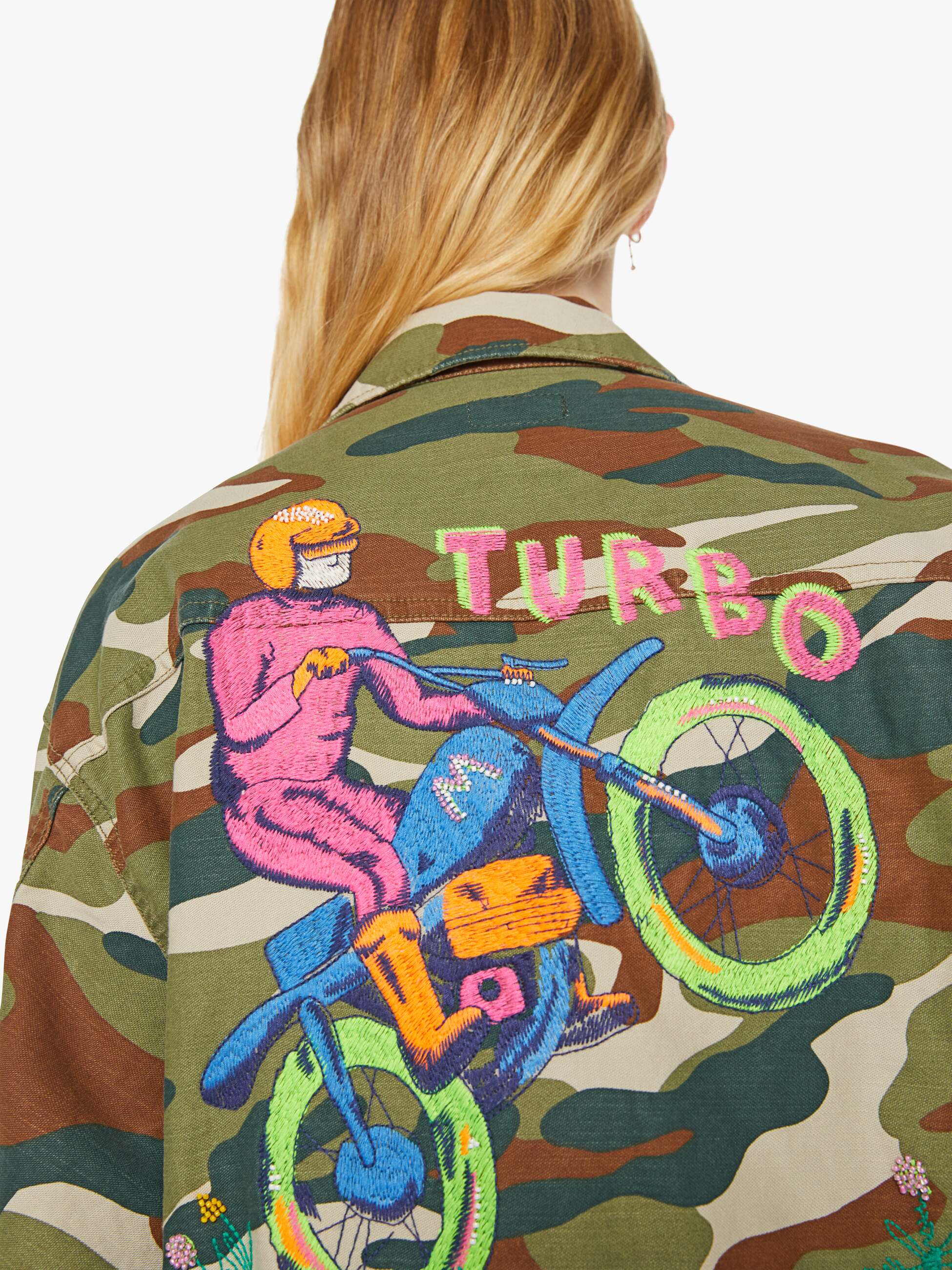 ジャケット・アウター kotohayokozawa GRAPHIC PRINTED COVERALL The Foxhole - Master Of Disguise | MOTHER DENIM