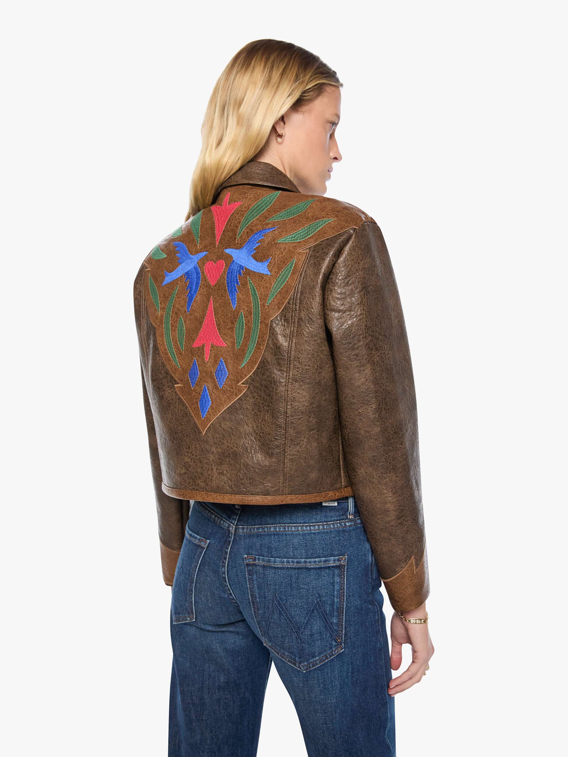 The Open Book Zip - Picante | MOTHER DENIM