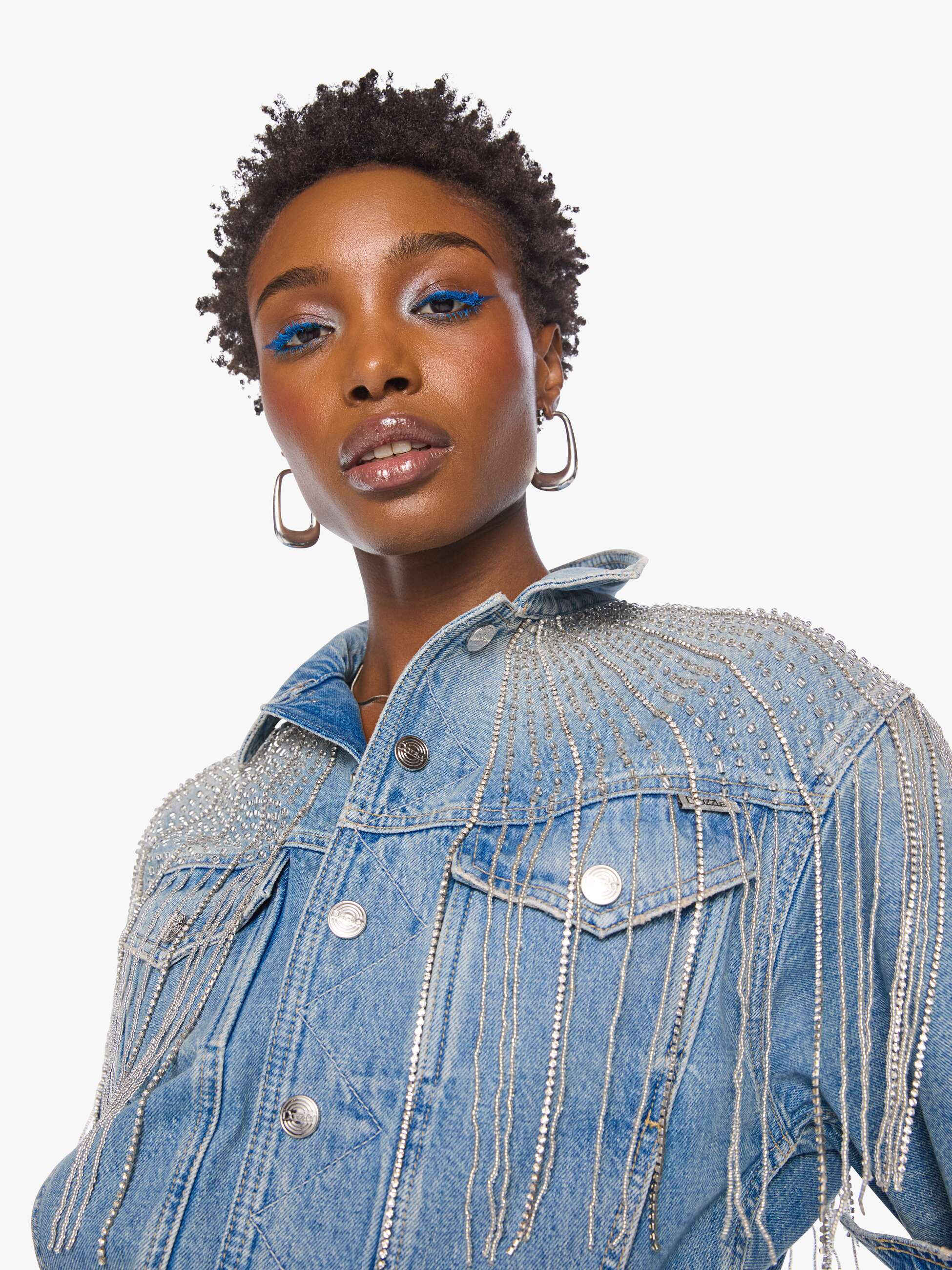 The Fly Away Jacket - Sparkle Emergency Kit | MOTHER DENIM