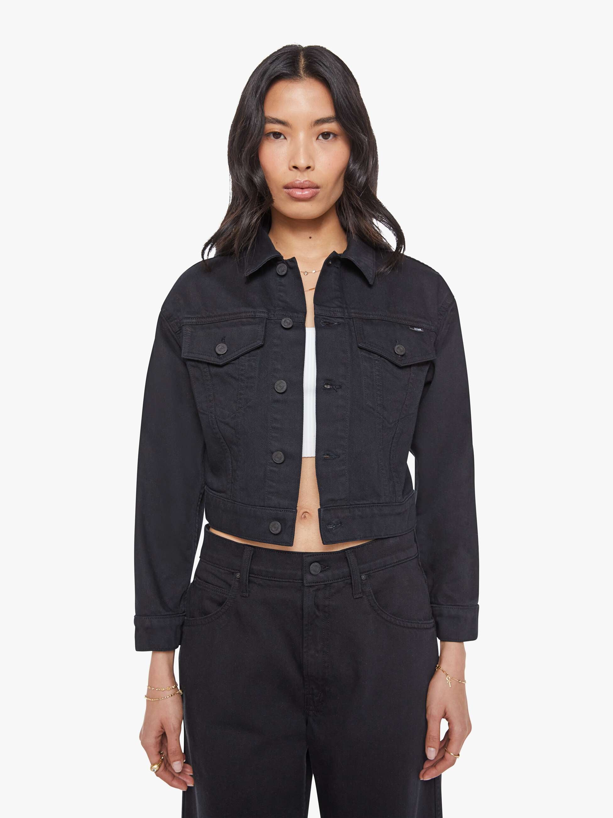The Big Shorty - Pirate Black | MOTHER DENIM