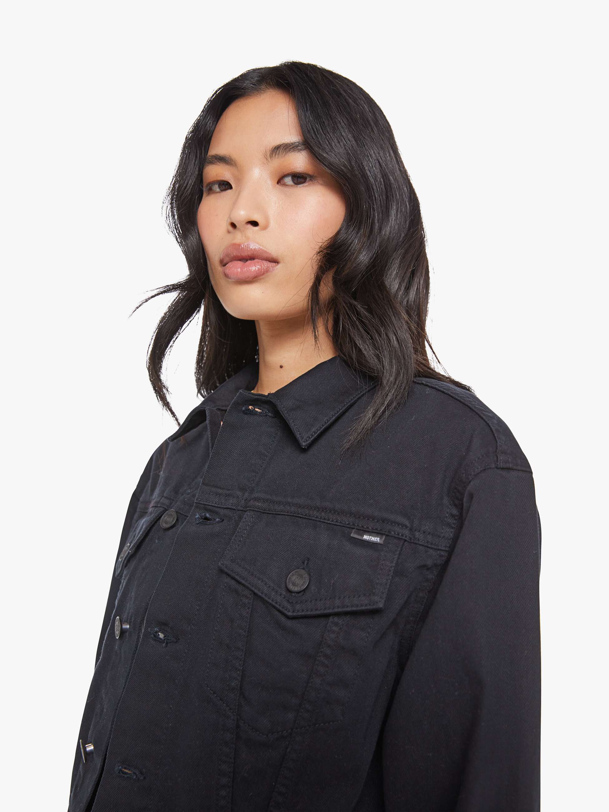 The Big Shorty - Pirate Black | MOTHER DENIM