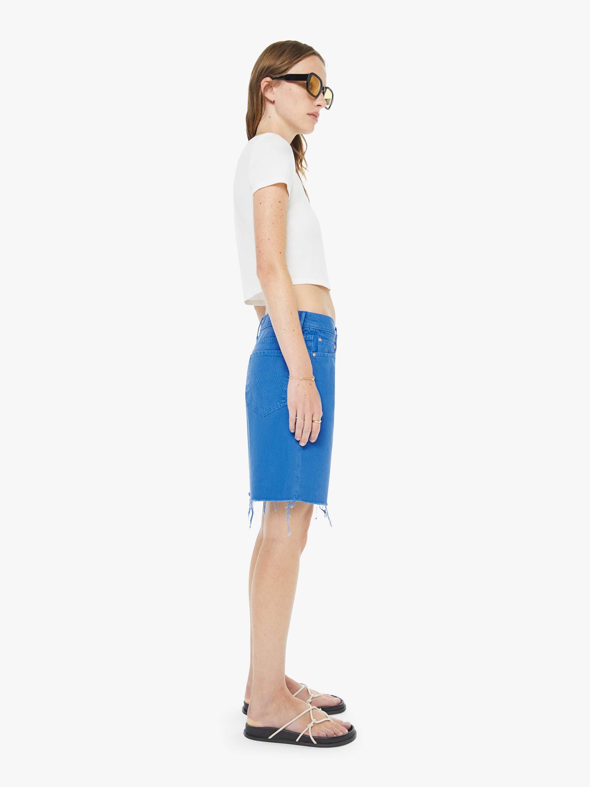 The Down Low Undercover Short - Daphne | MOTHER DENIM