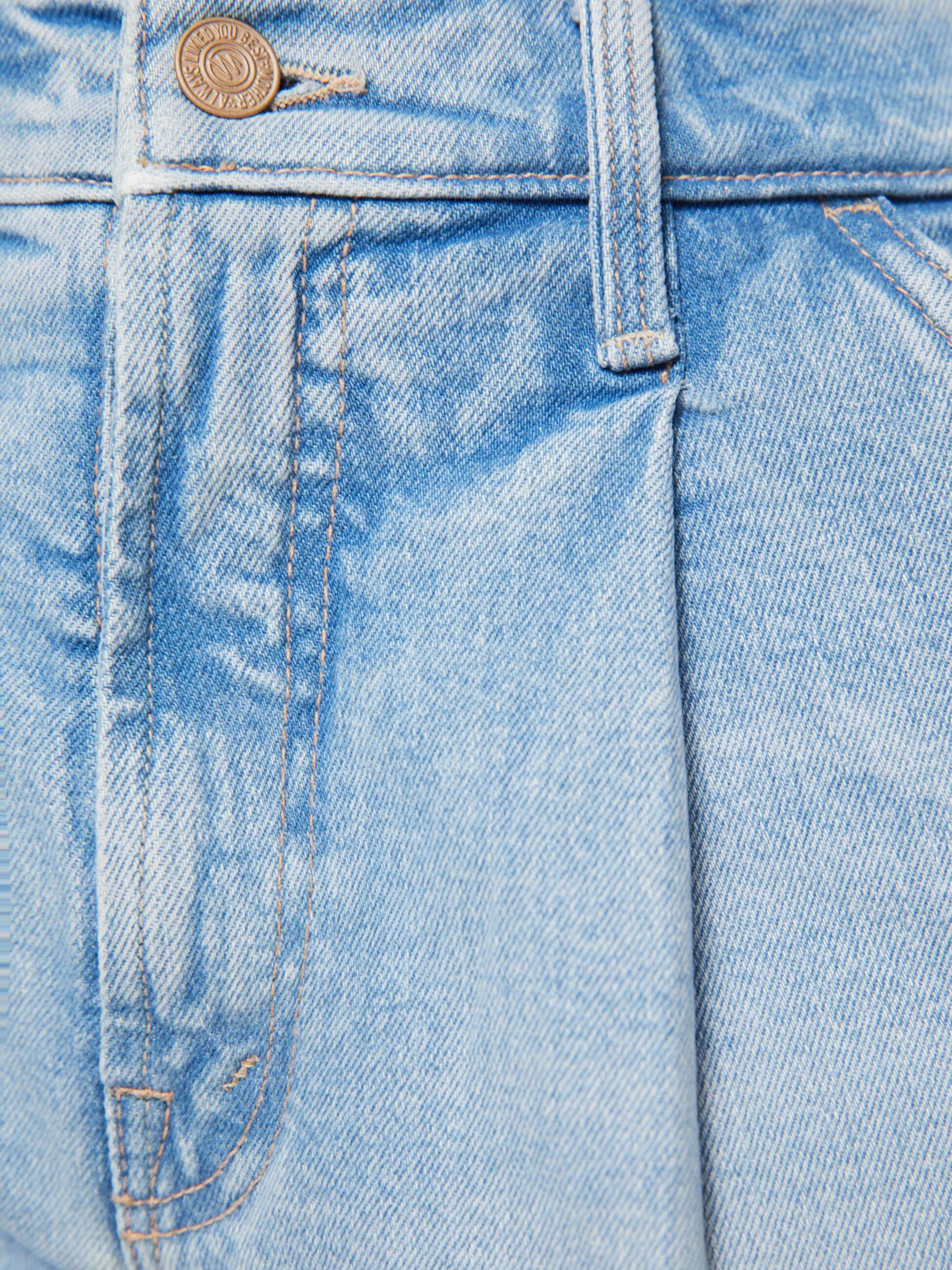 The Pleated Rambler Prep Short - Fringe Benefits | MOTHER DENIM