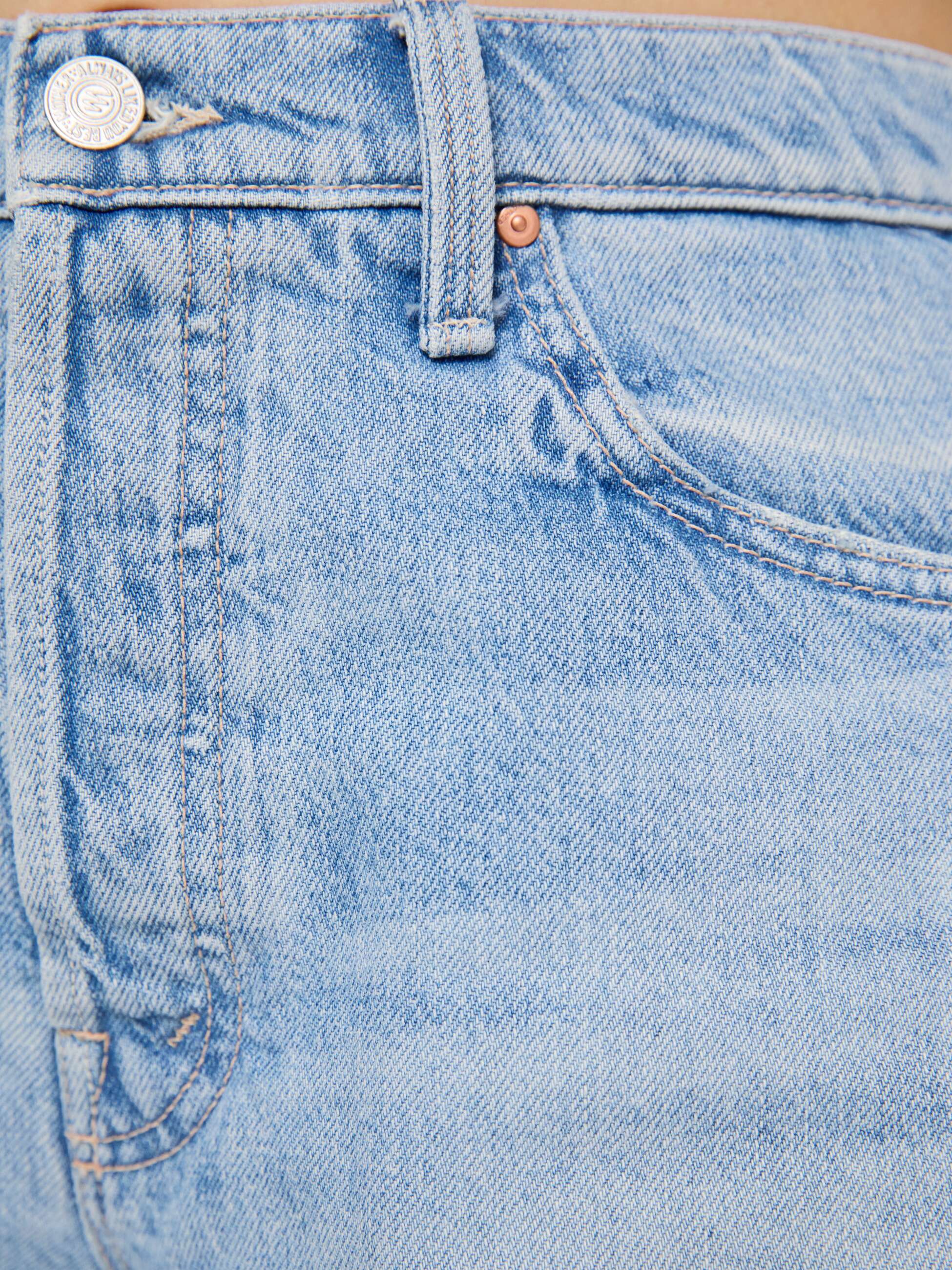 The Extra Mile Short Fray - Head Rush | MOTHER DENIM