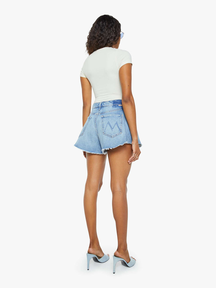 The Flutter Short Fray - I Confess | MOTHER DENIM