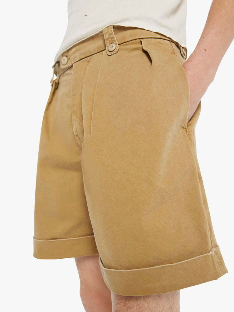 The Head Honcho Short Khaki MOTHER DENIM - Main Image