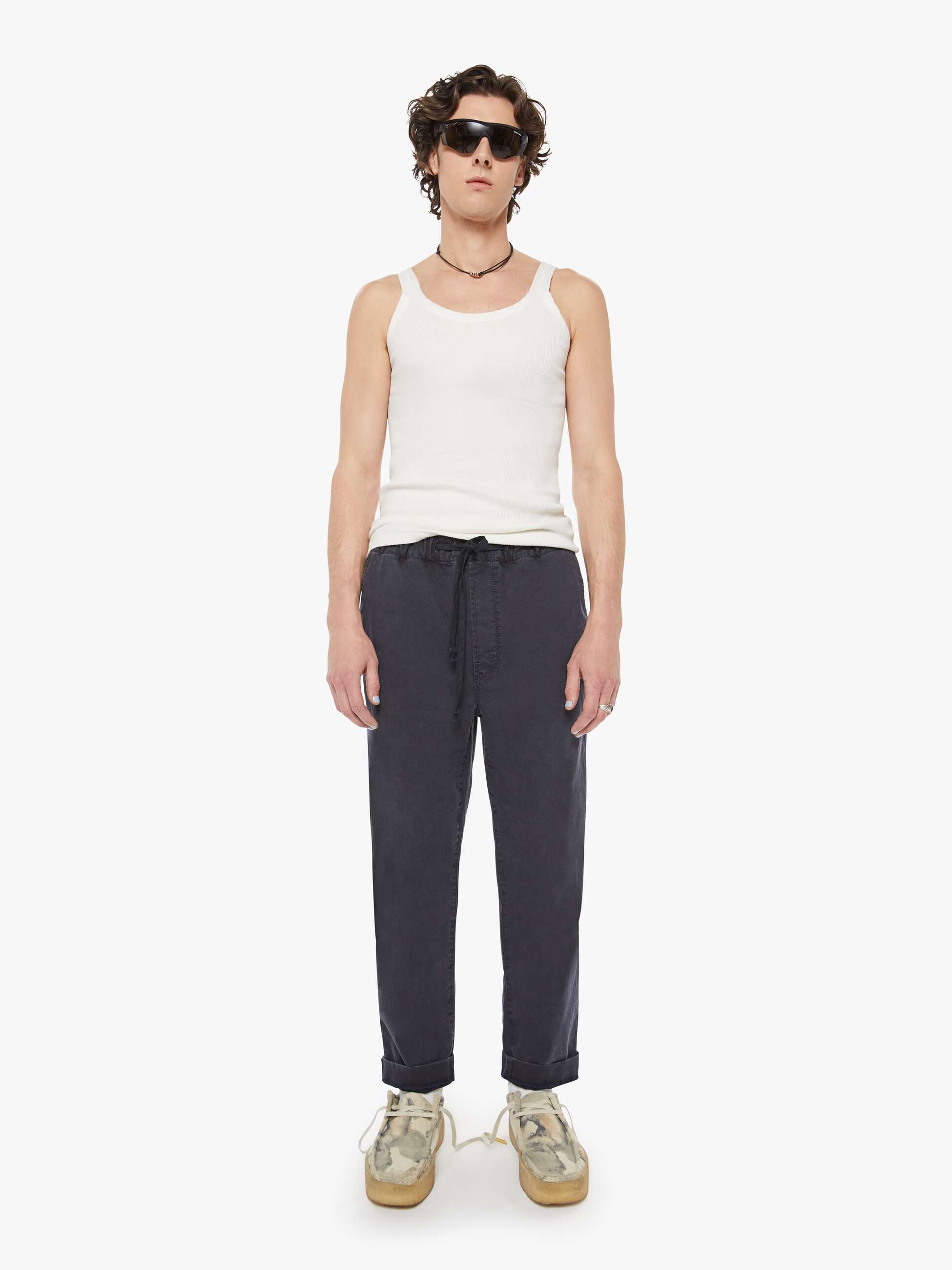 The Drawn Punk 75 Cuff - Navy