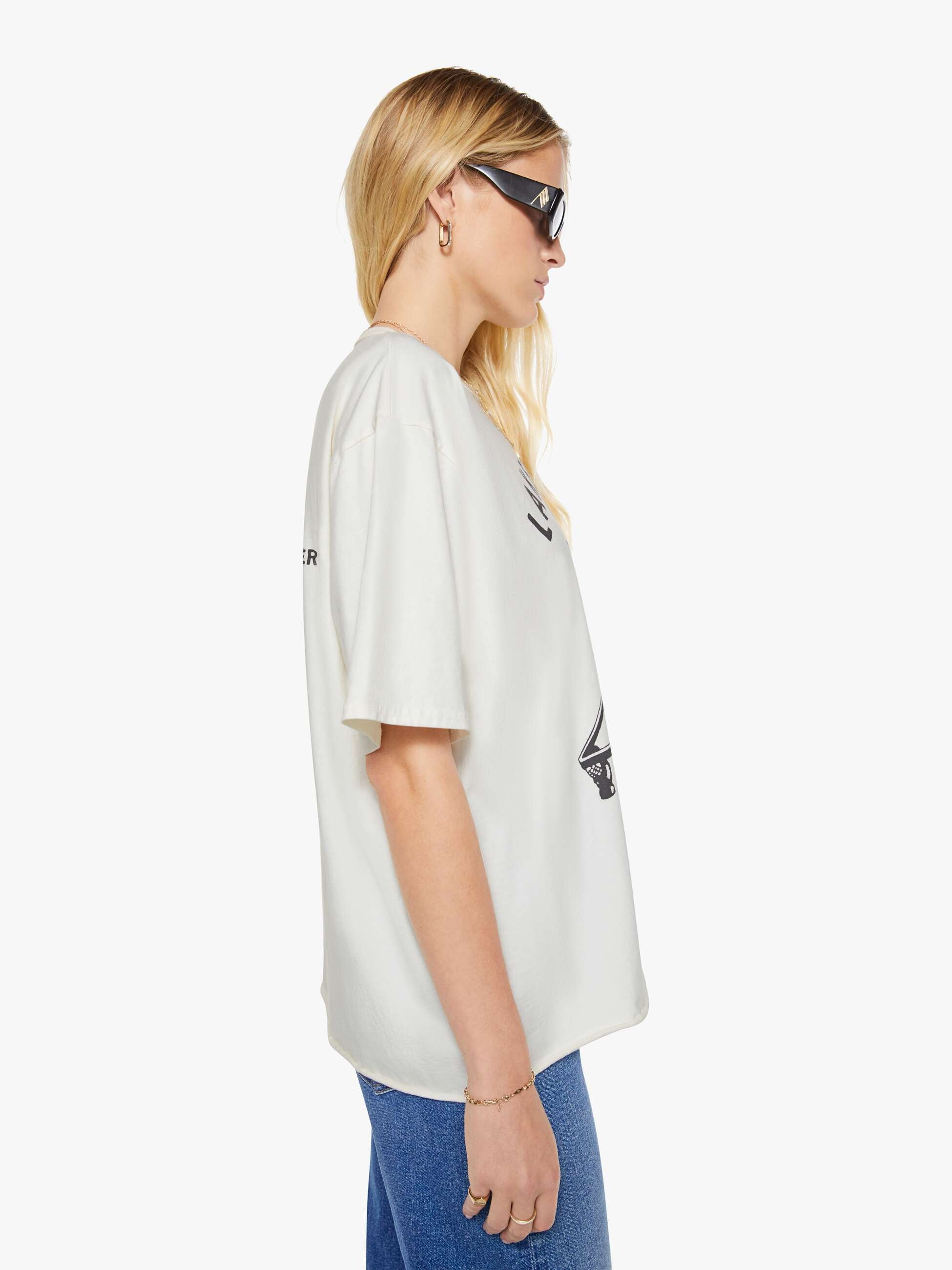 The Cut Off Coops Tee - Lake Lounge | MOTHER DENIM
