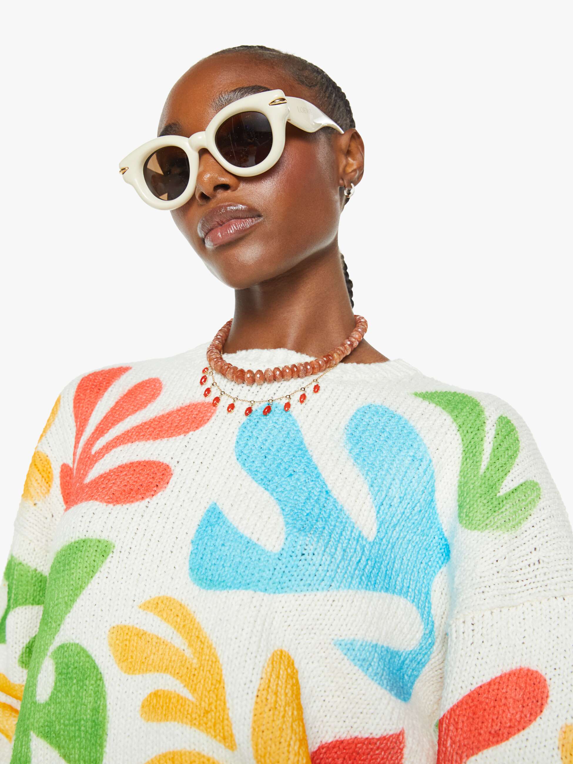 The Jumper - A Monstera Moment | MOTHER DENIM