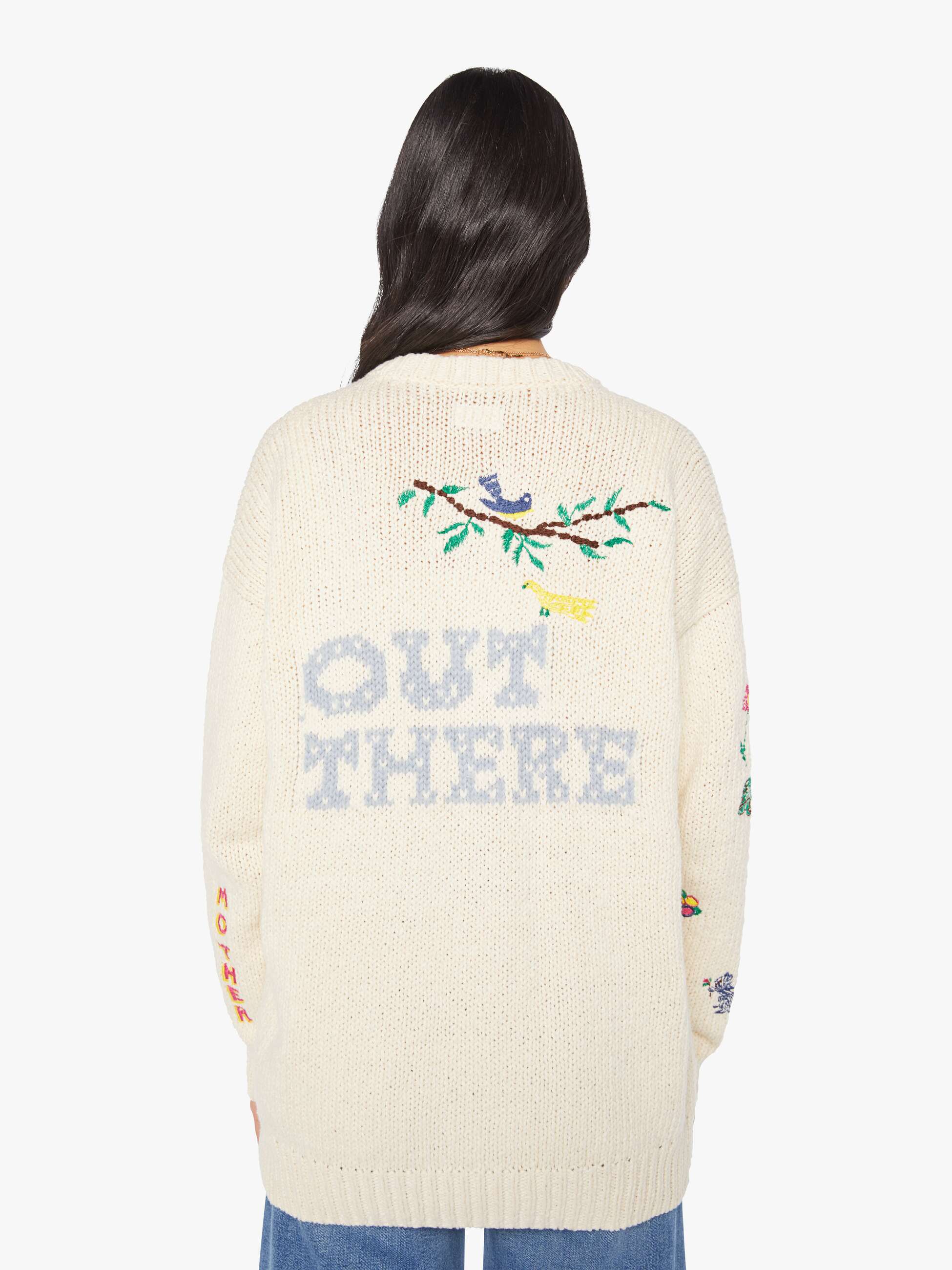 The Long Drop Cardigan - Out There | MOTHER DENIM