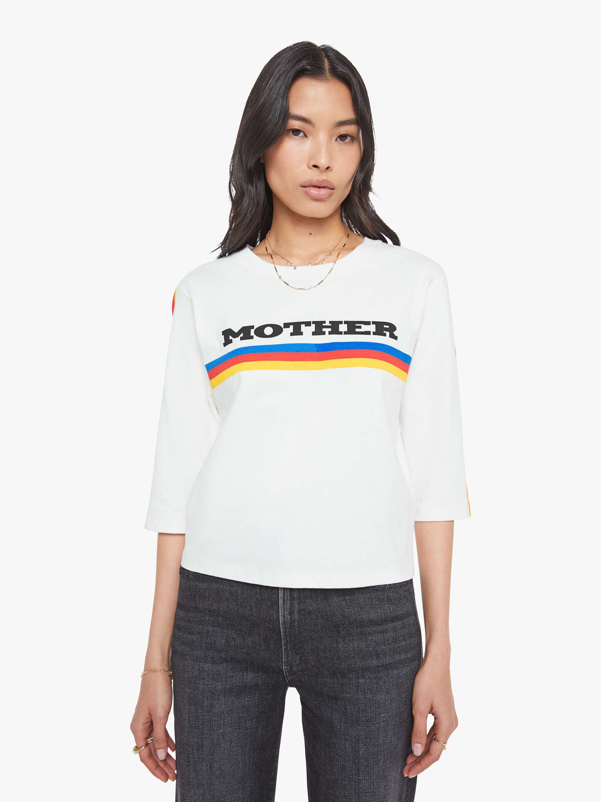 The Mid Rise Dazzler Flood - Keep It Sharp | MOTHER DENIM