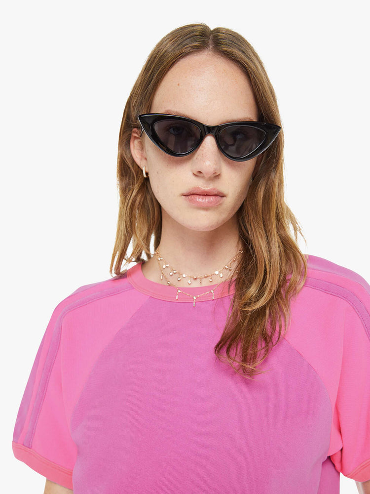 The Half Cut Square - Rose Violet