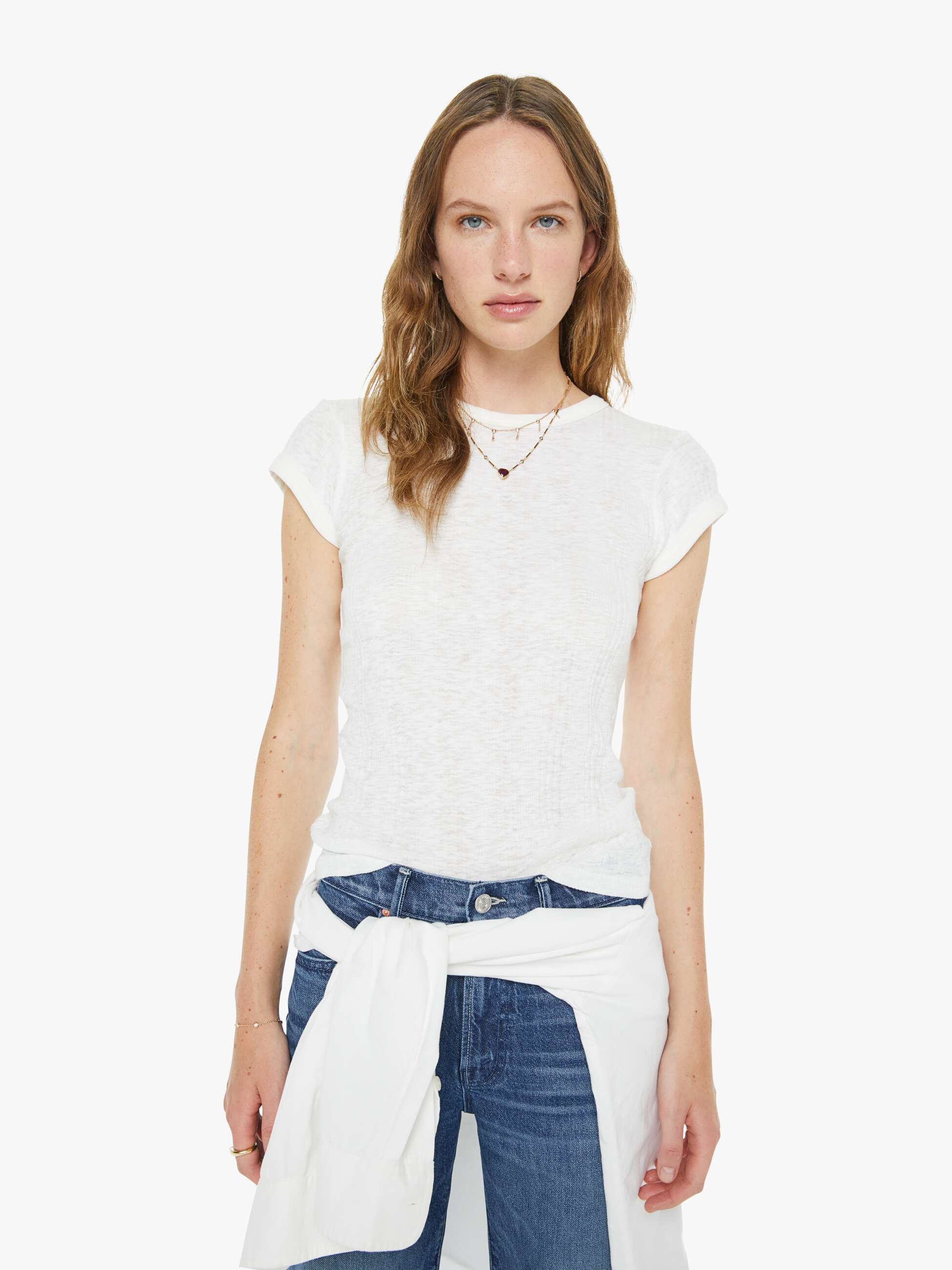 The Tux Sidestepper Sneak Fray - Double Take | MOTHER DENIM