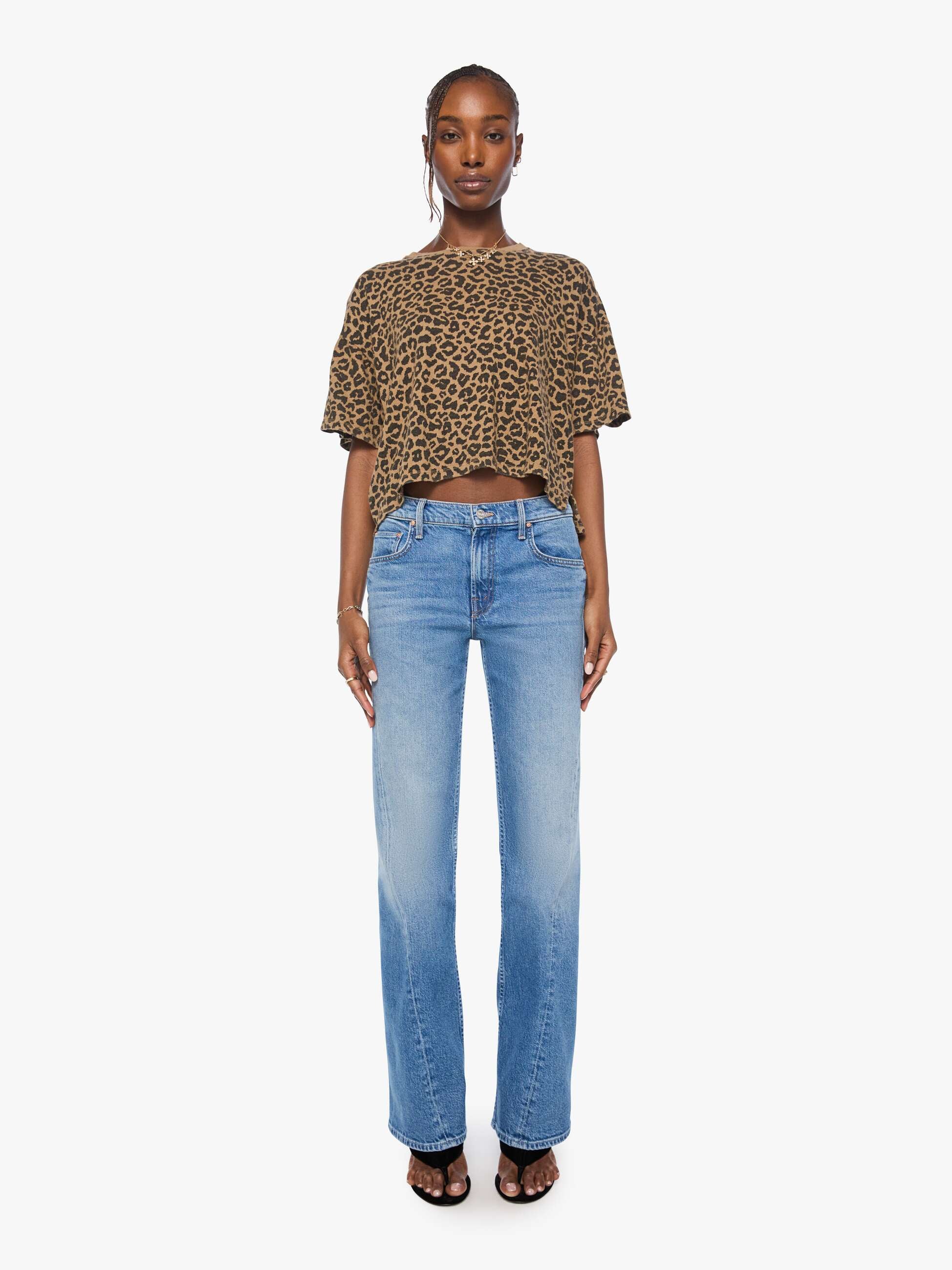 The S/S Boxy Ringer - Leap Year | MOTHER DENIM