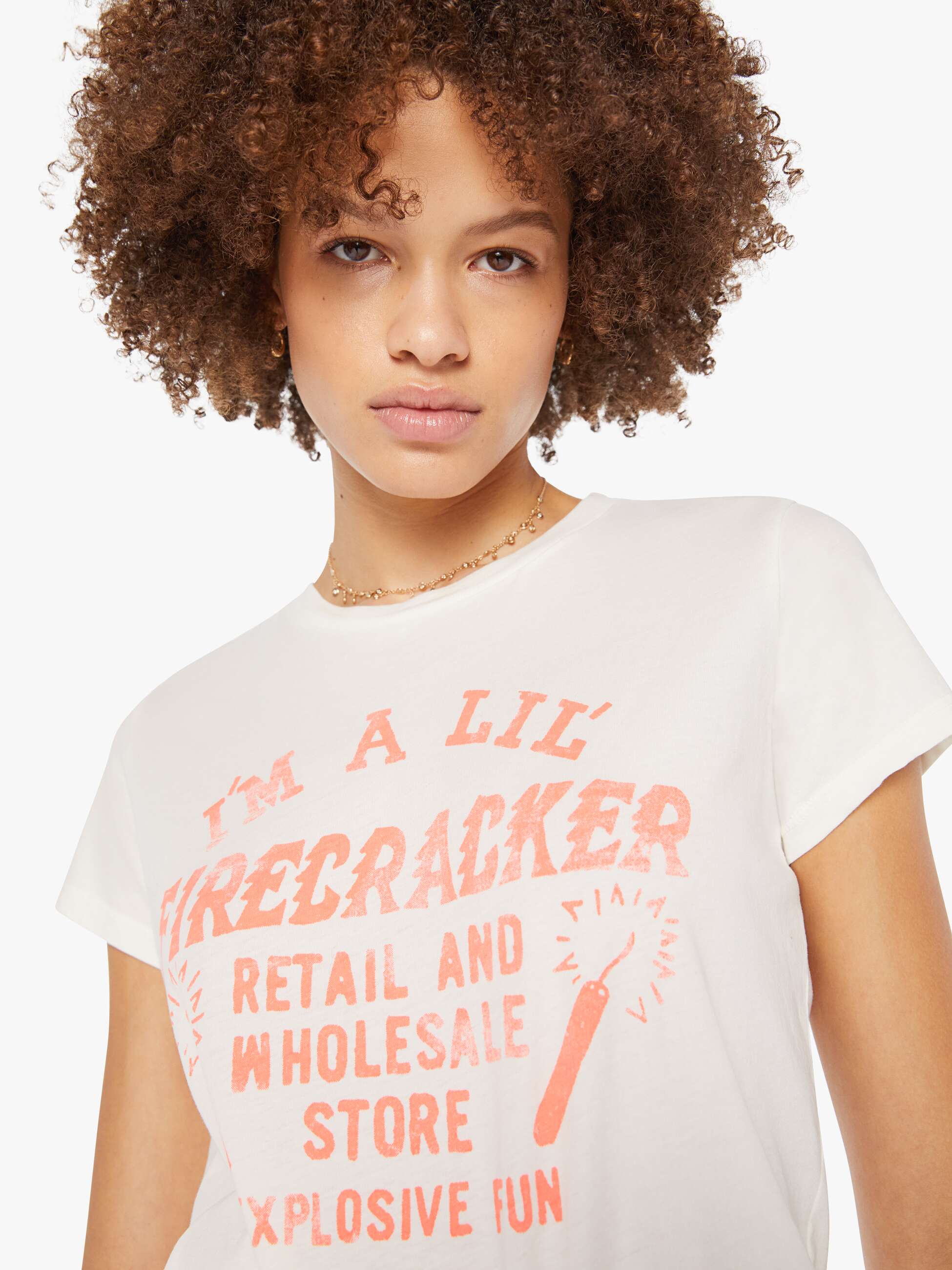 The Boxy Goodie Goodie - Lil' Firecracker | MOTHER DENIM