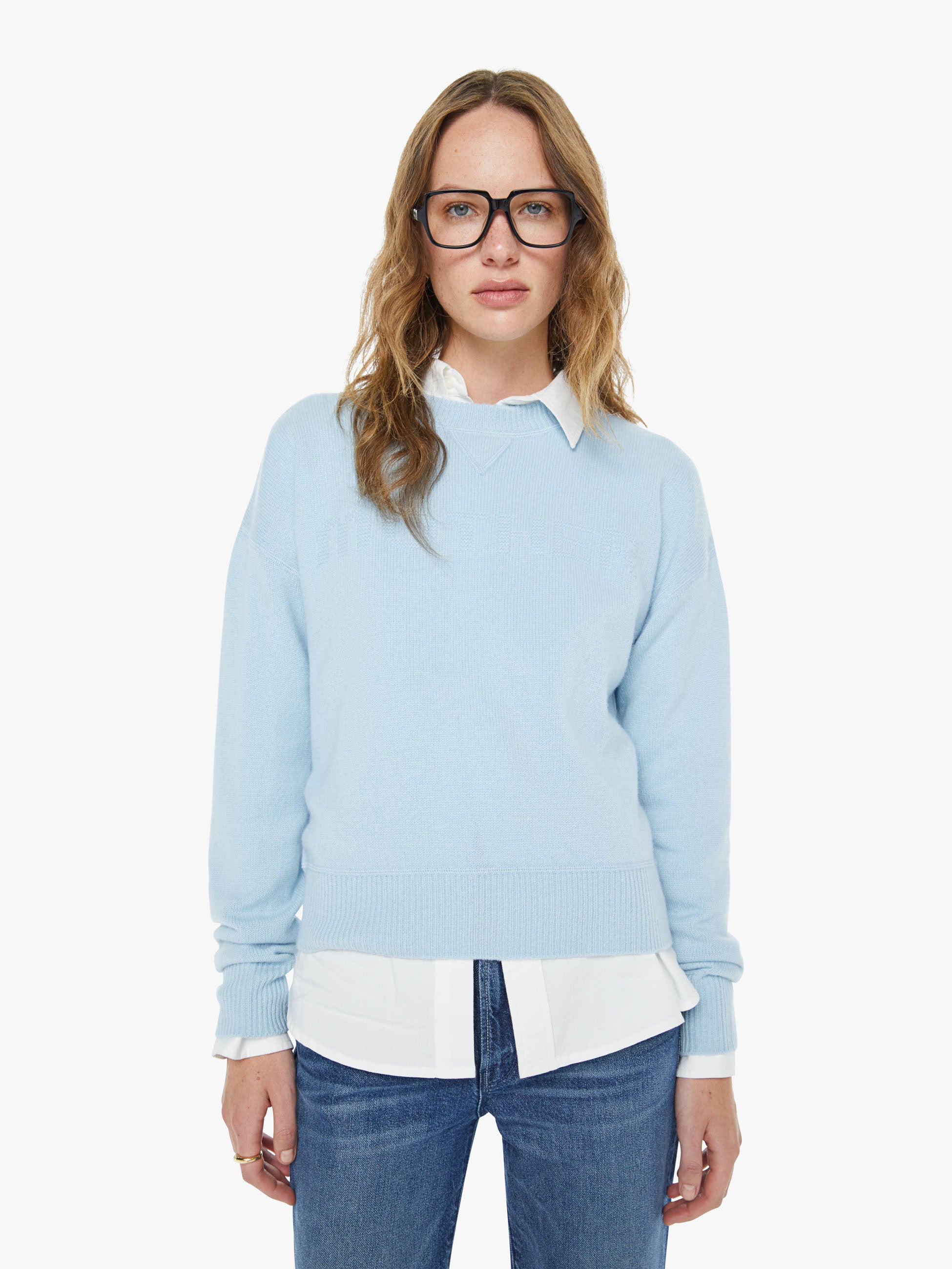 The Logo Jumper - Light Blue