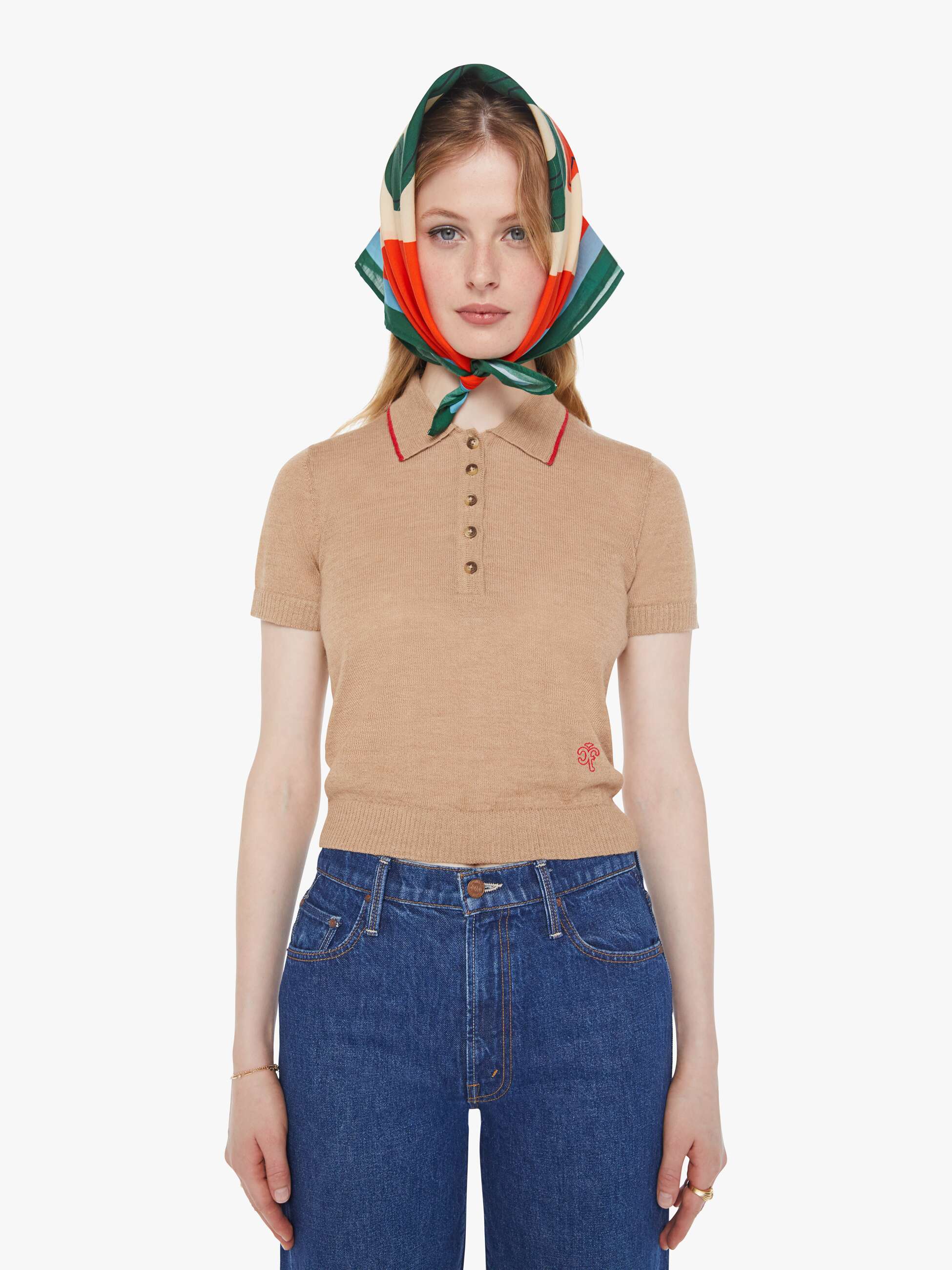 Chloe Fineman x MOTHER The Tailspin - Landing Strip