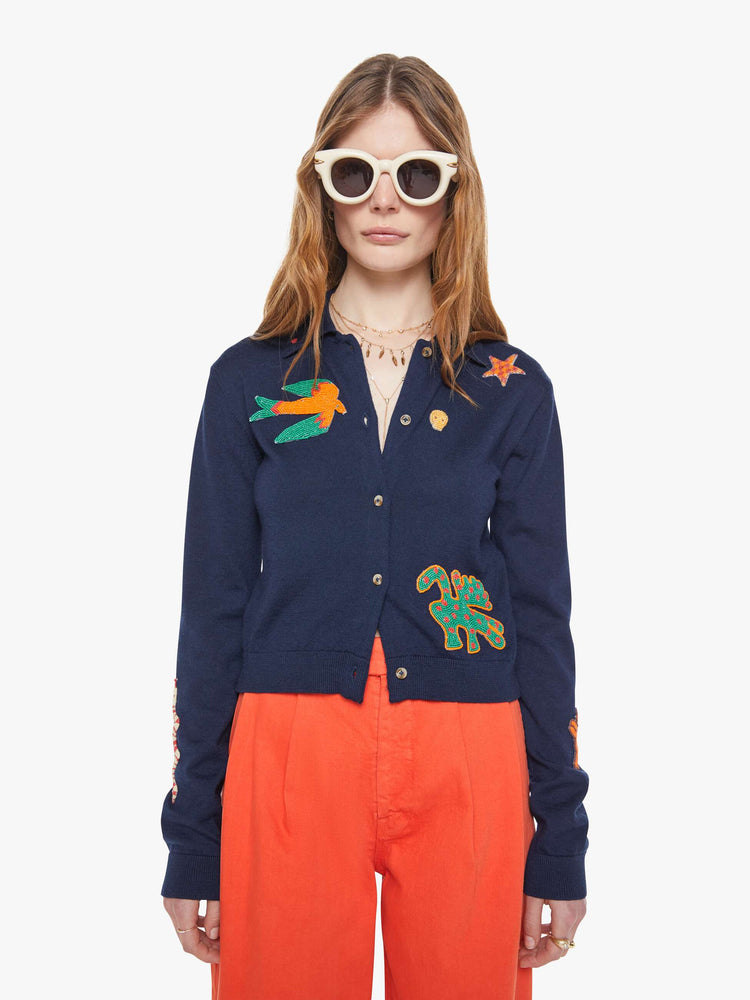 The Racquet Cardigan - Real Charmer