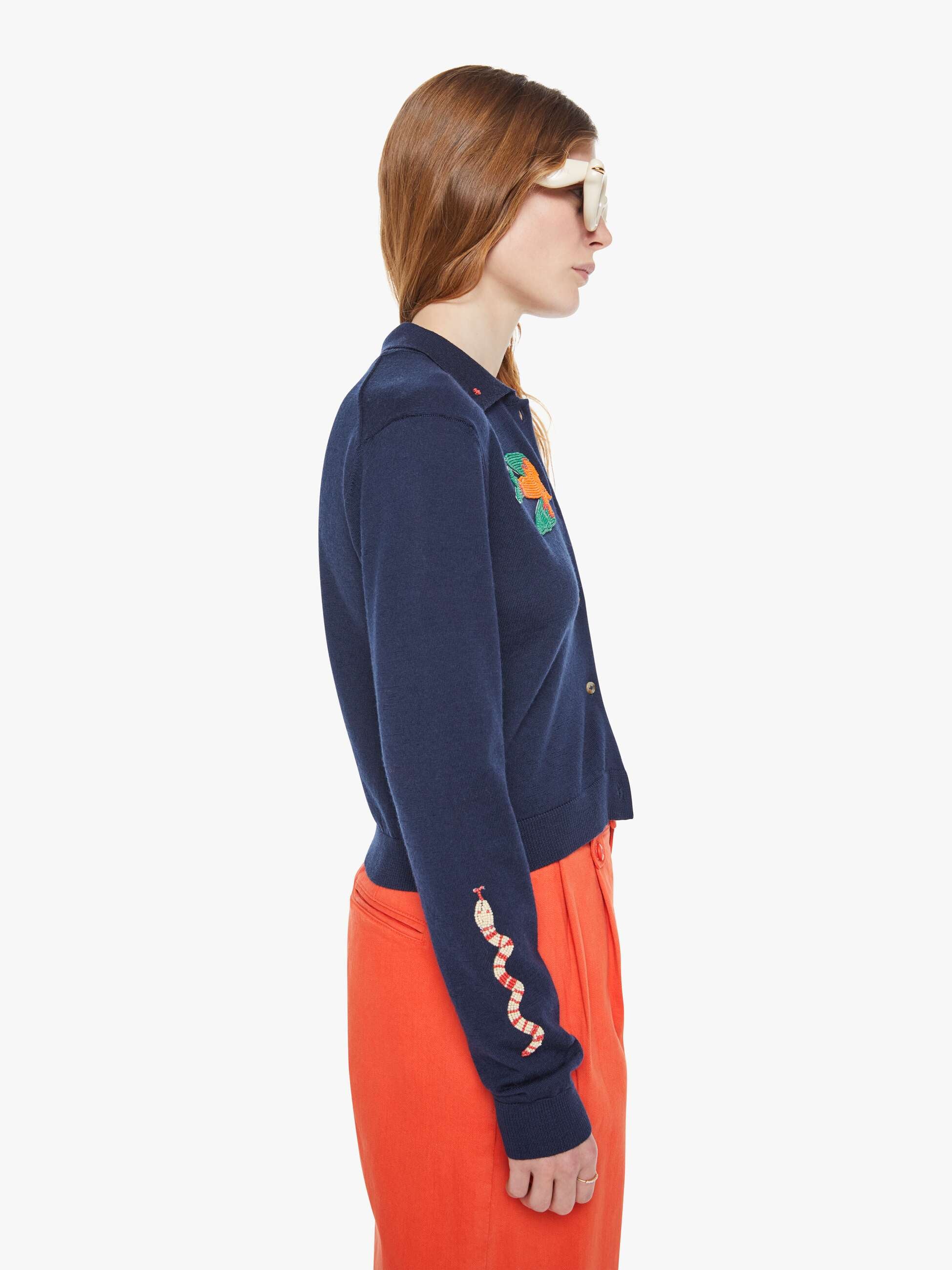 mother カーディガン Fur Knitted Cardigan MM25FWーKN099