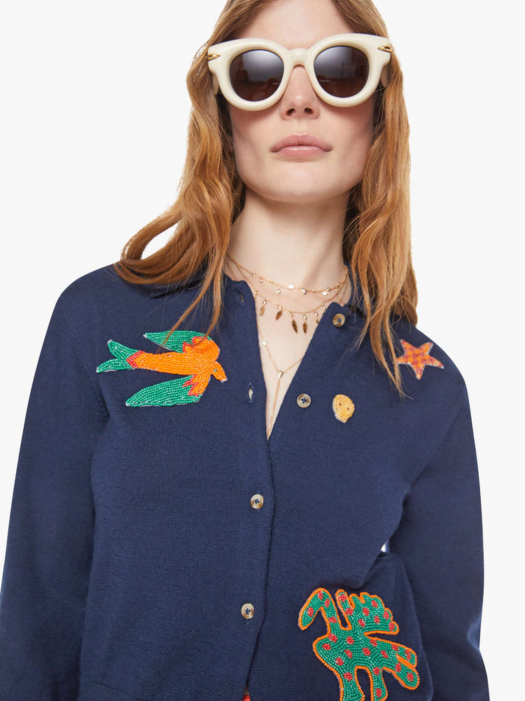 The Racquet Cardigan - Real Charmer