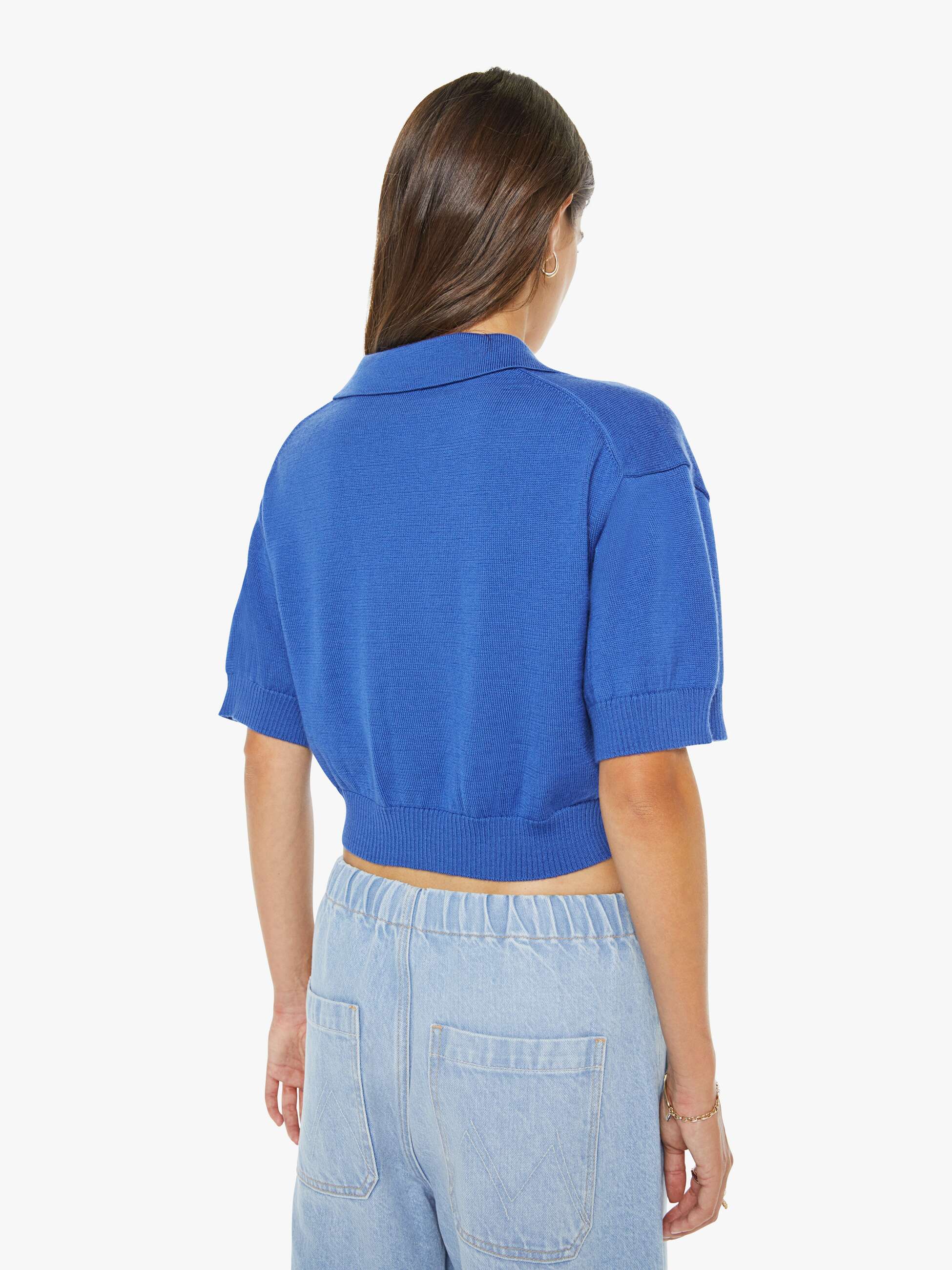 The Boxy Raquette - Open Table | MOTHER DENIM
