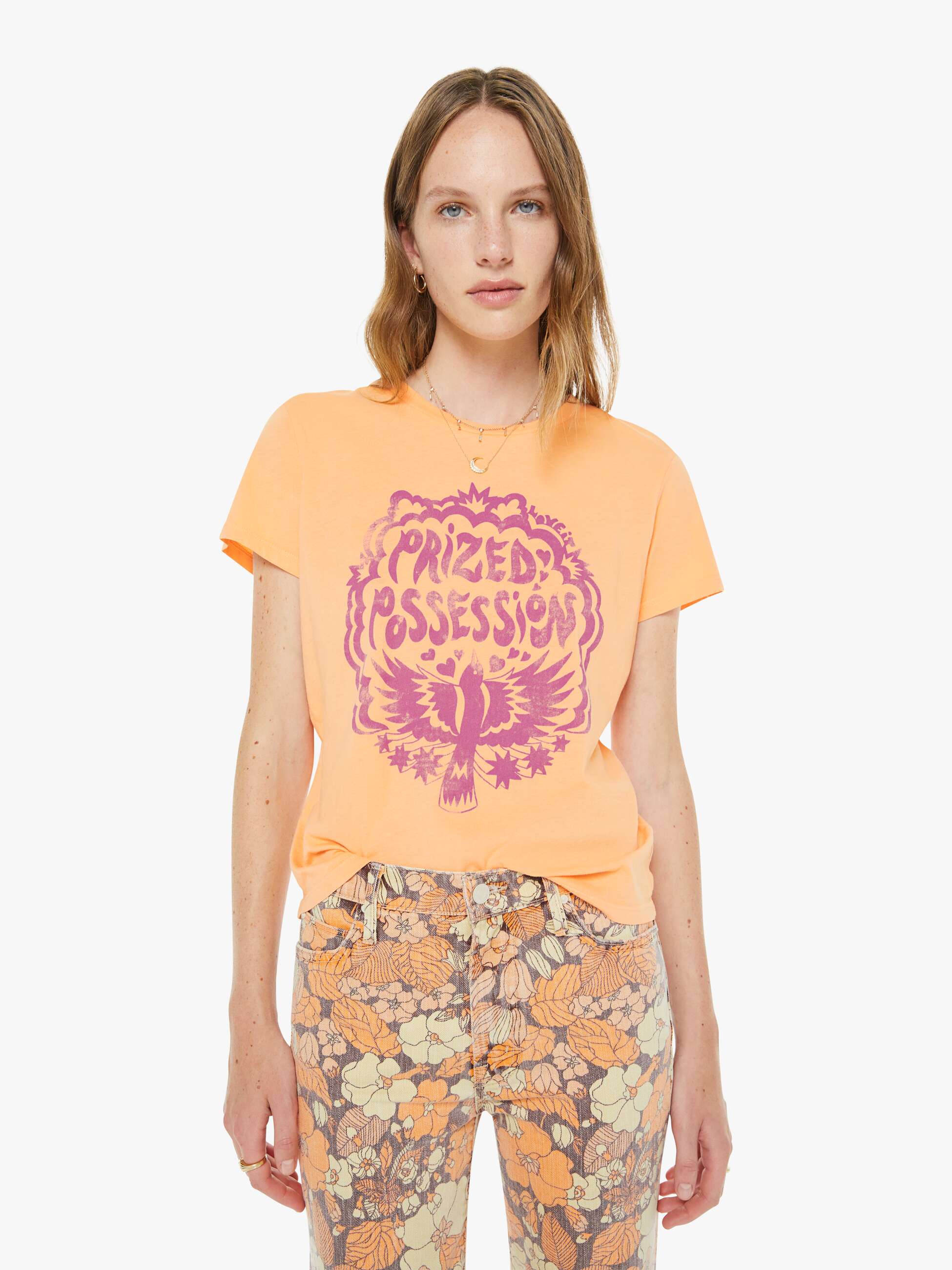 The Kick It - Orange Blossom | MOTHER DENIM