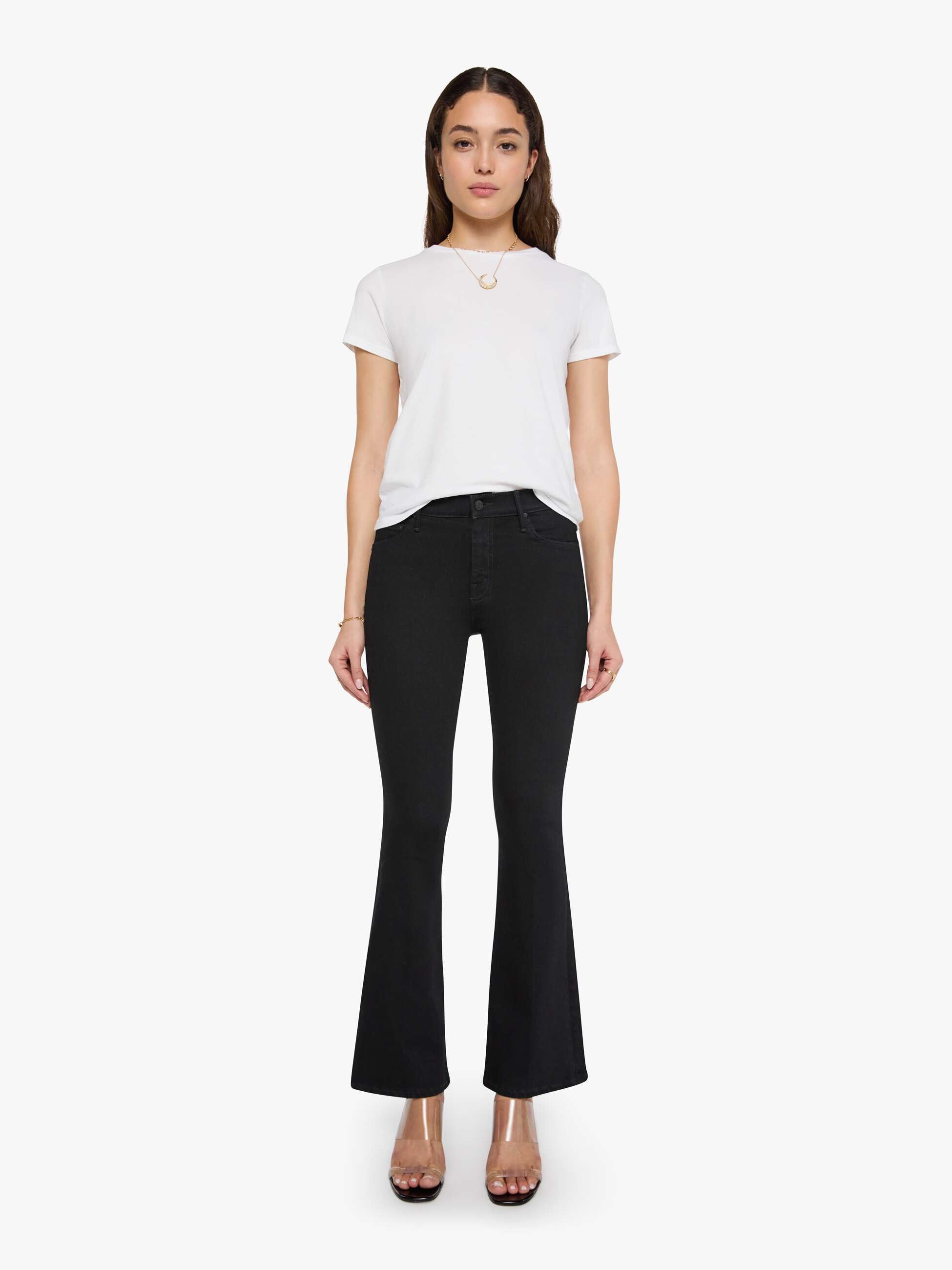 The Lil Goodie Goodie - Bright White | MOTHER DENIM