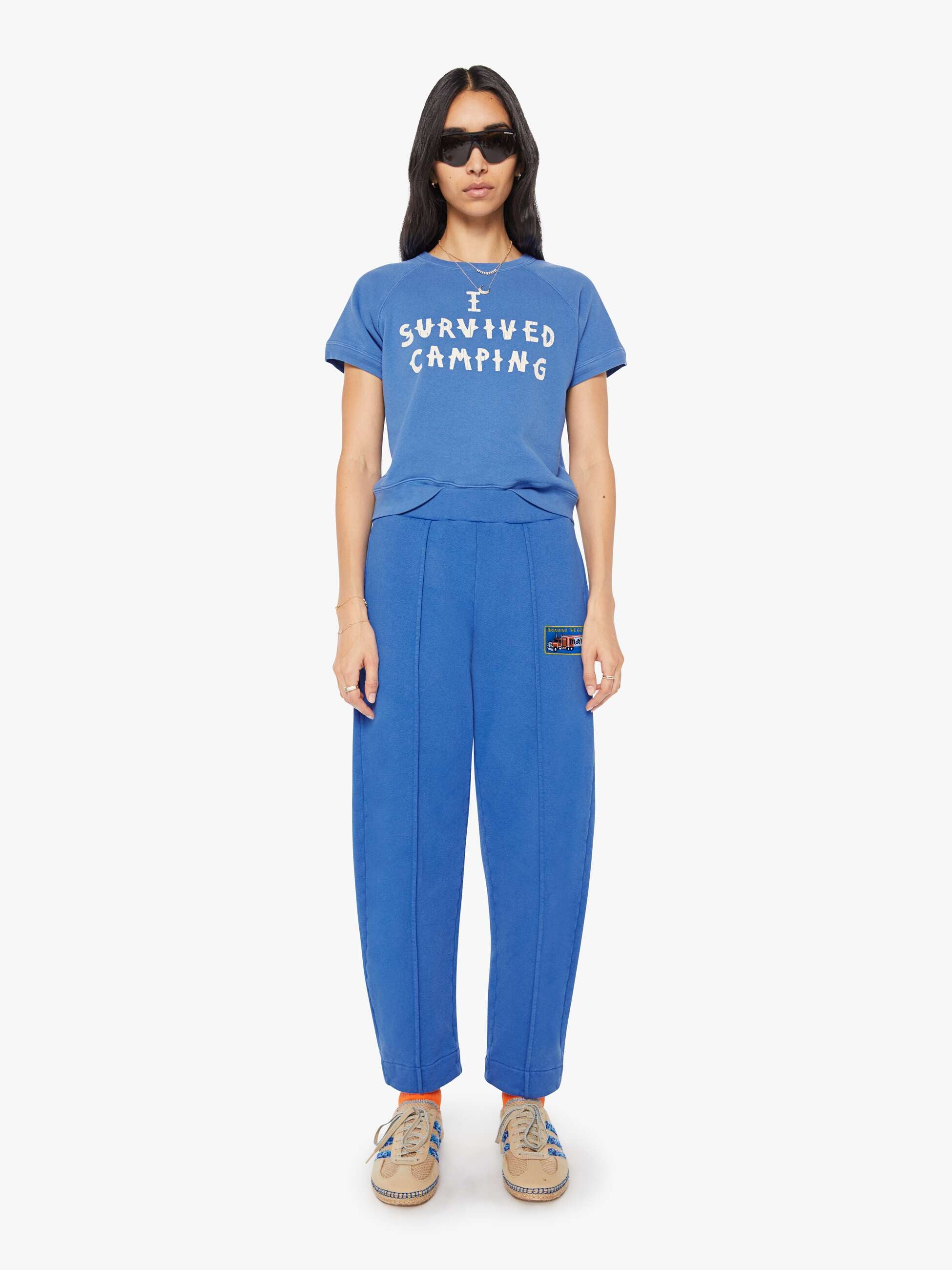 The Quickie Pin Up Barel Flood - I Survived Camping | MOTHER DENIM