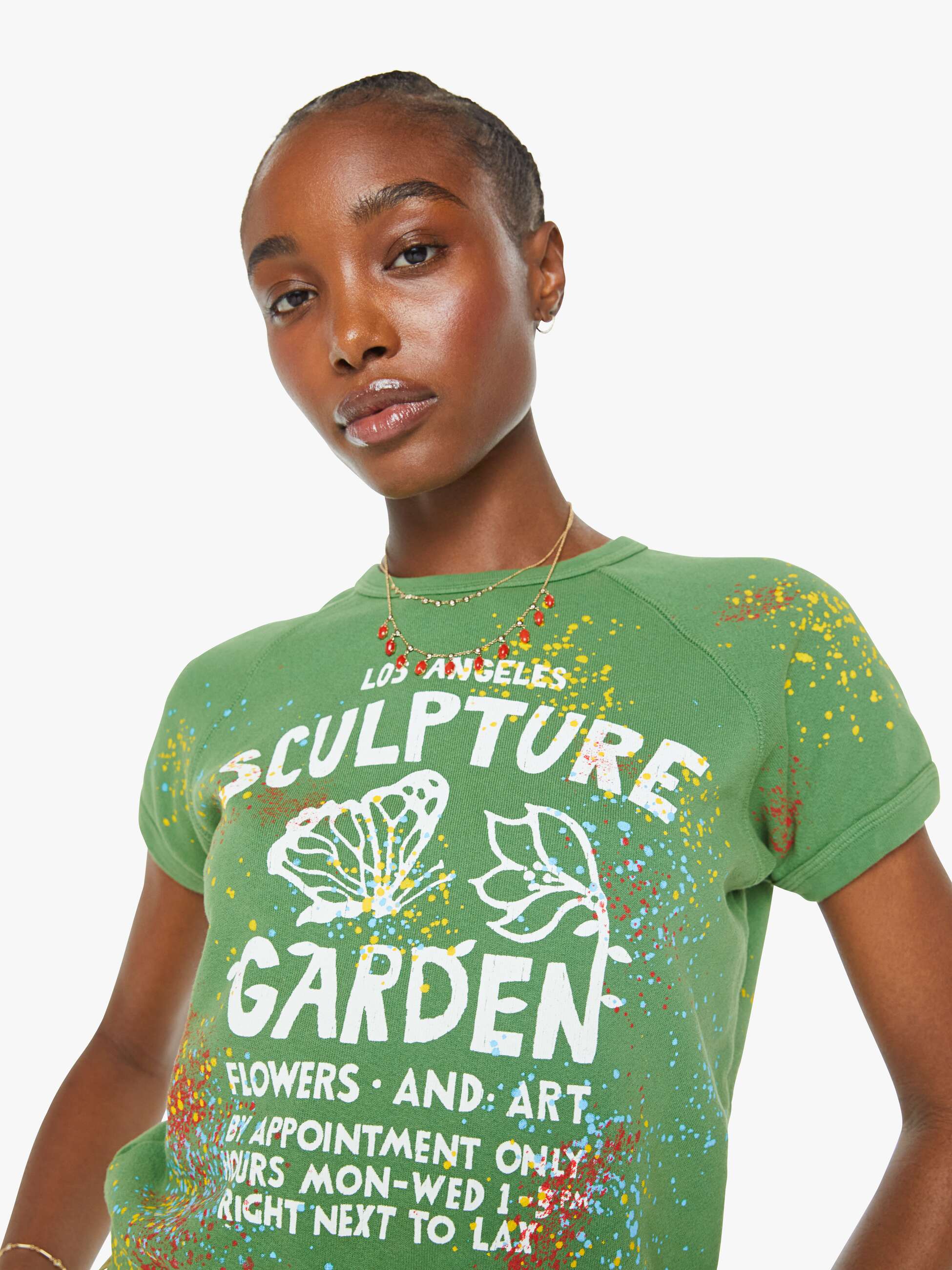 The Short Sleeve Concert - Sculpture Garden | MOTHER DENIM