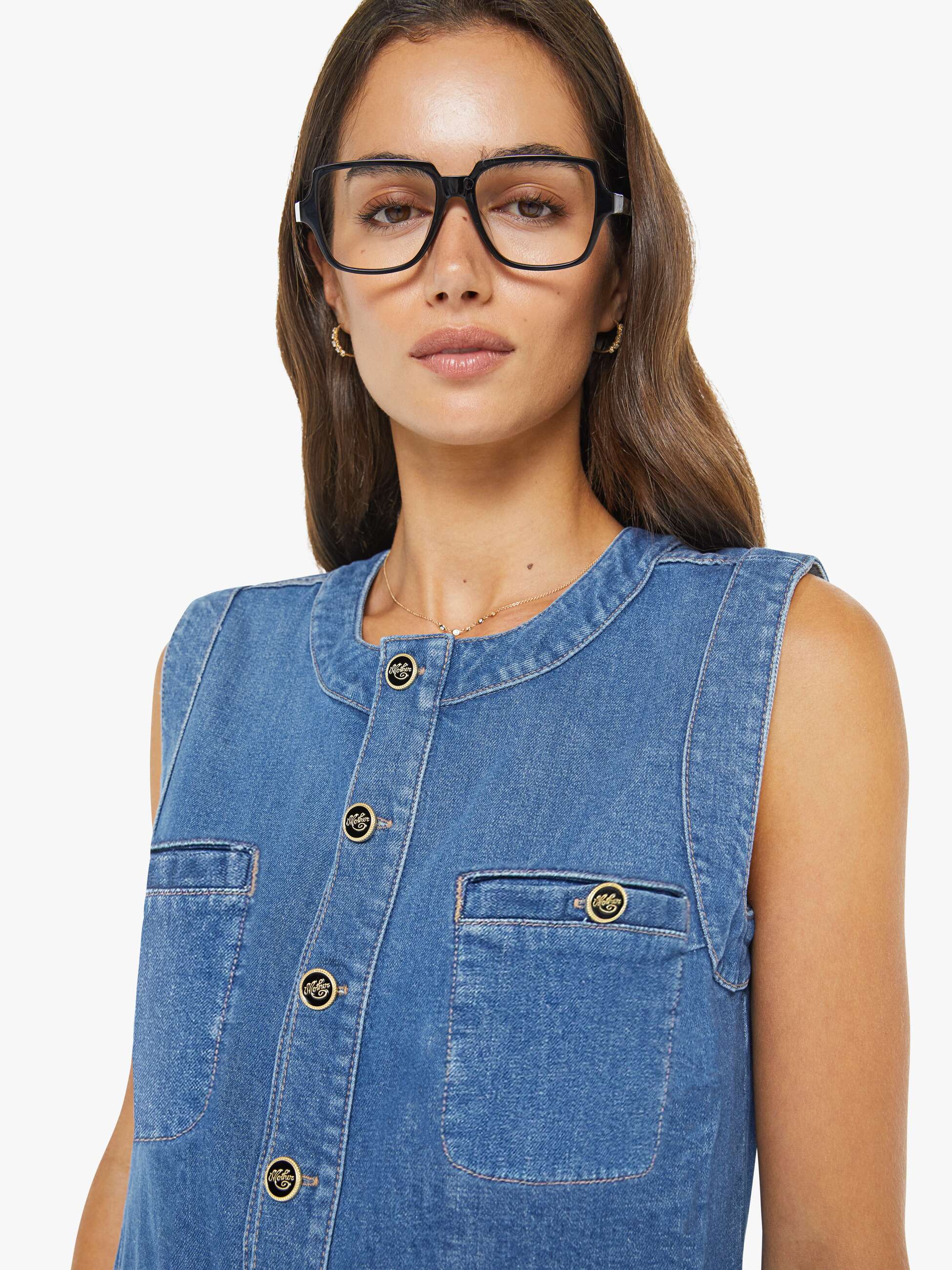 The Stashed Picky Mini Dress - Whisk Me Away | MOTHER DENIM