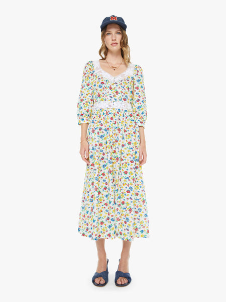 【mami 】Full Of Love Long Dress The Love Letter Maxi - Rose Bowl | MOTHER DENIM