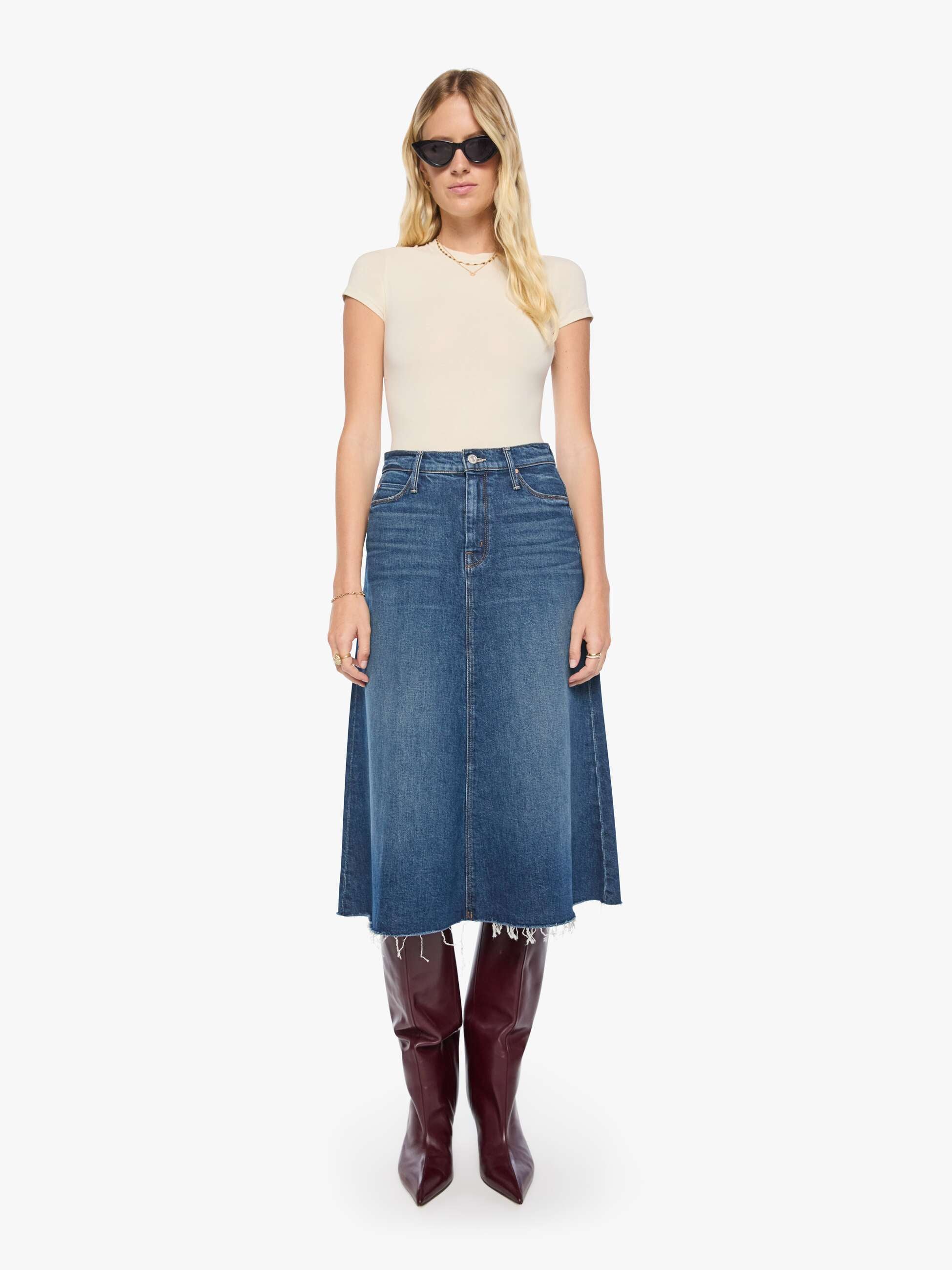 The Circle Midi Fray - Buckaroo