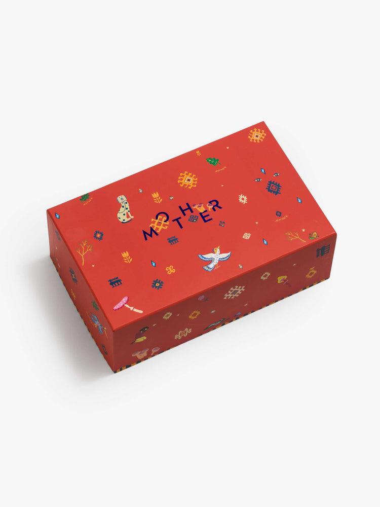 Gift box the tissue box comes in.