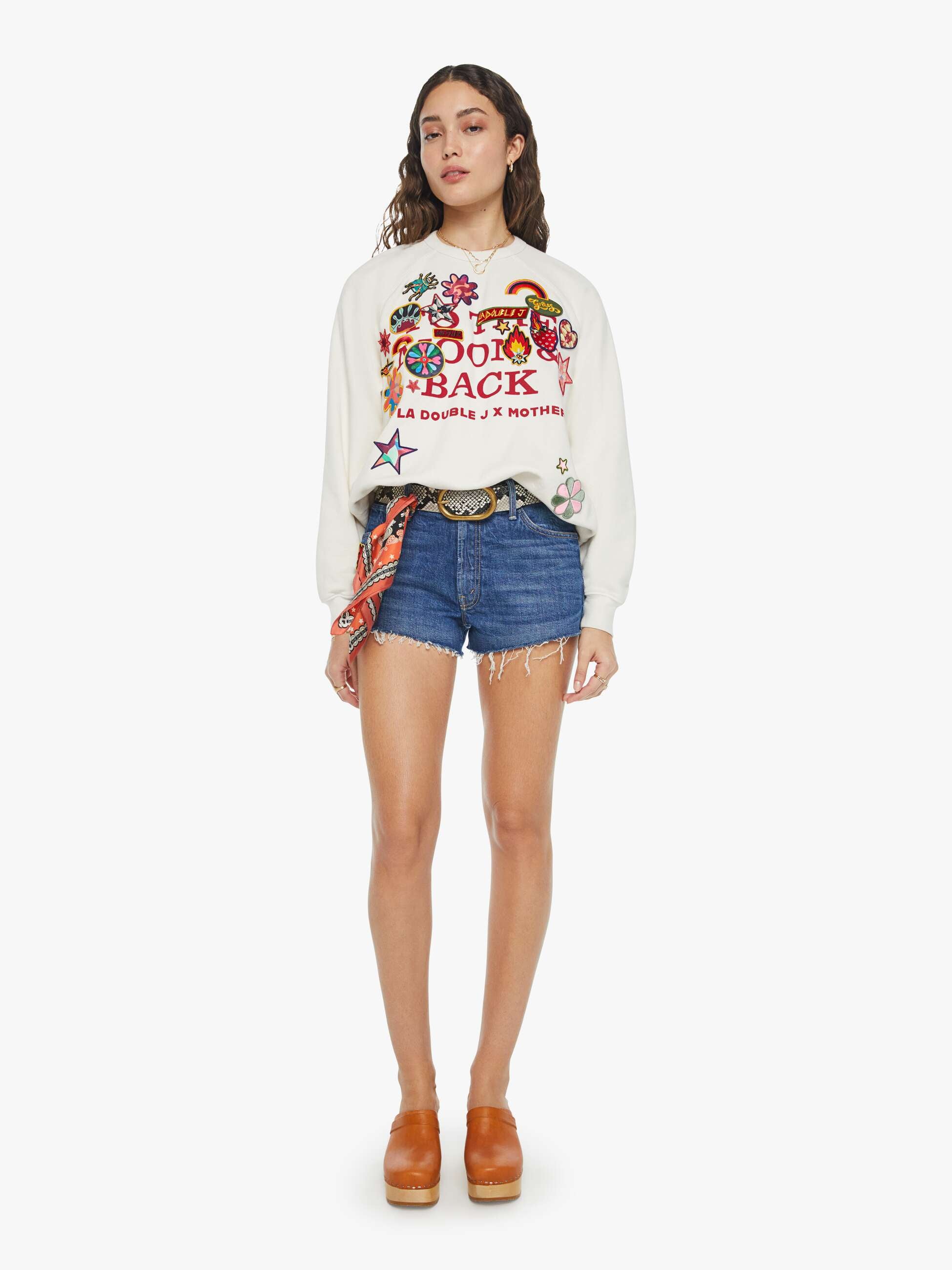 La DoubleJ x MOTHER Petaltail Mini Foulard - Petaltail Placee