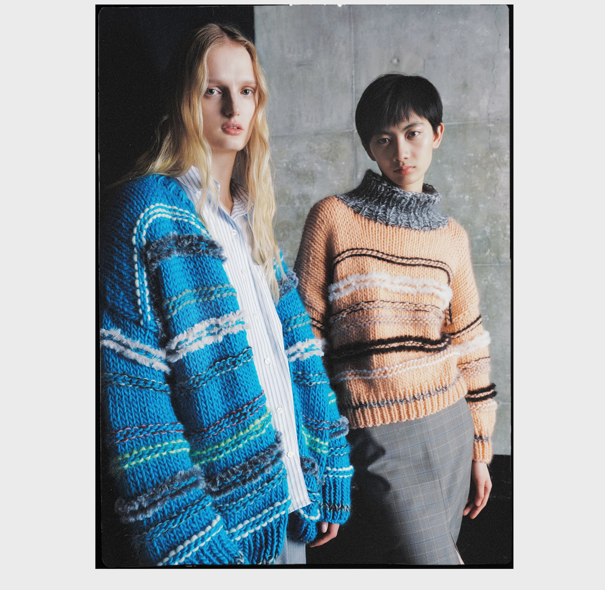 maiami☺︎ニット MAIAMI: CHUNKY, HANDCRAFTED KNITS ON ACID | MOTHER DENIM