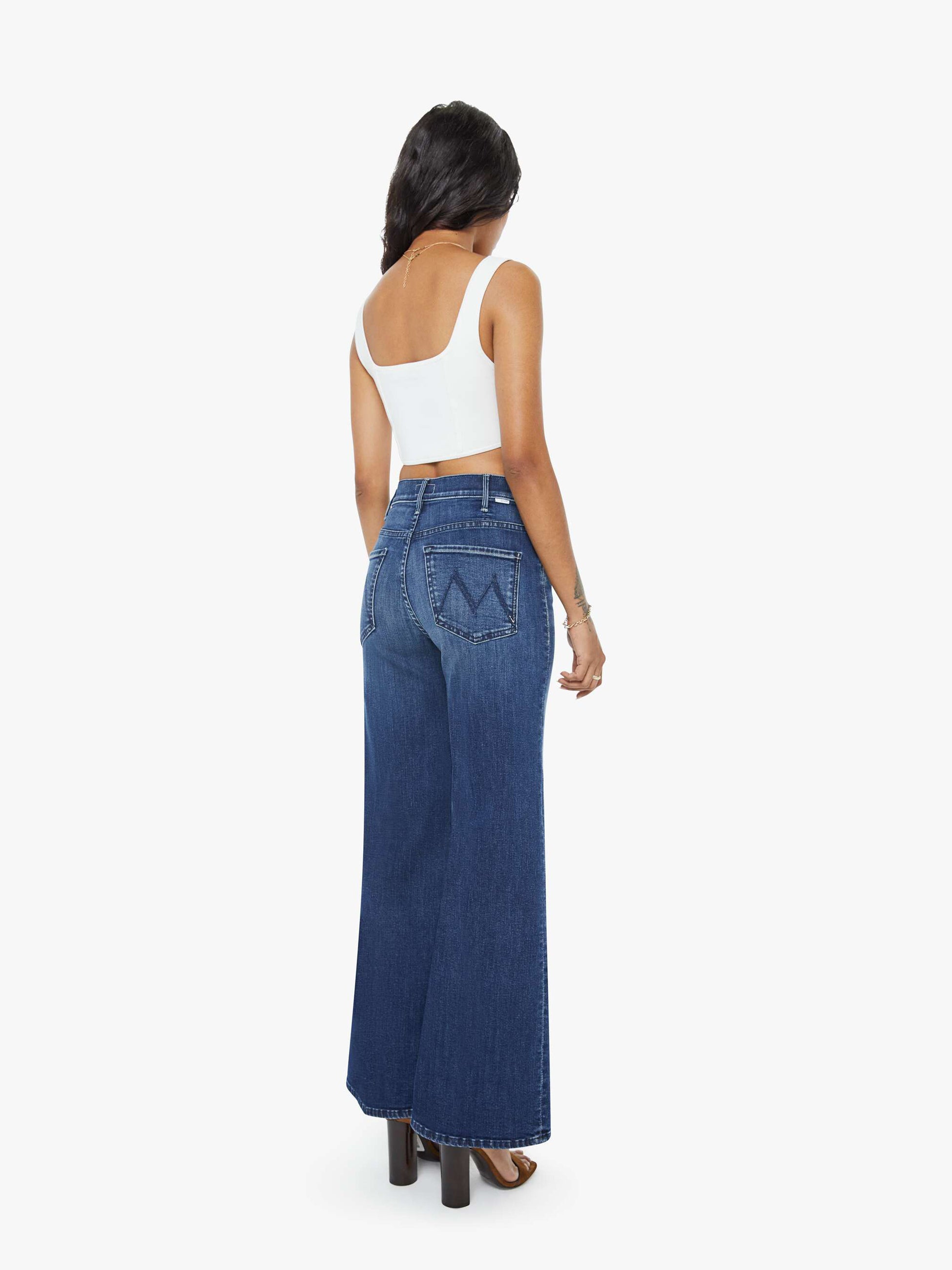 PETITES The Lil Hustler Roller Skimp - Heirloom | MOTHER DENIM