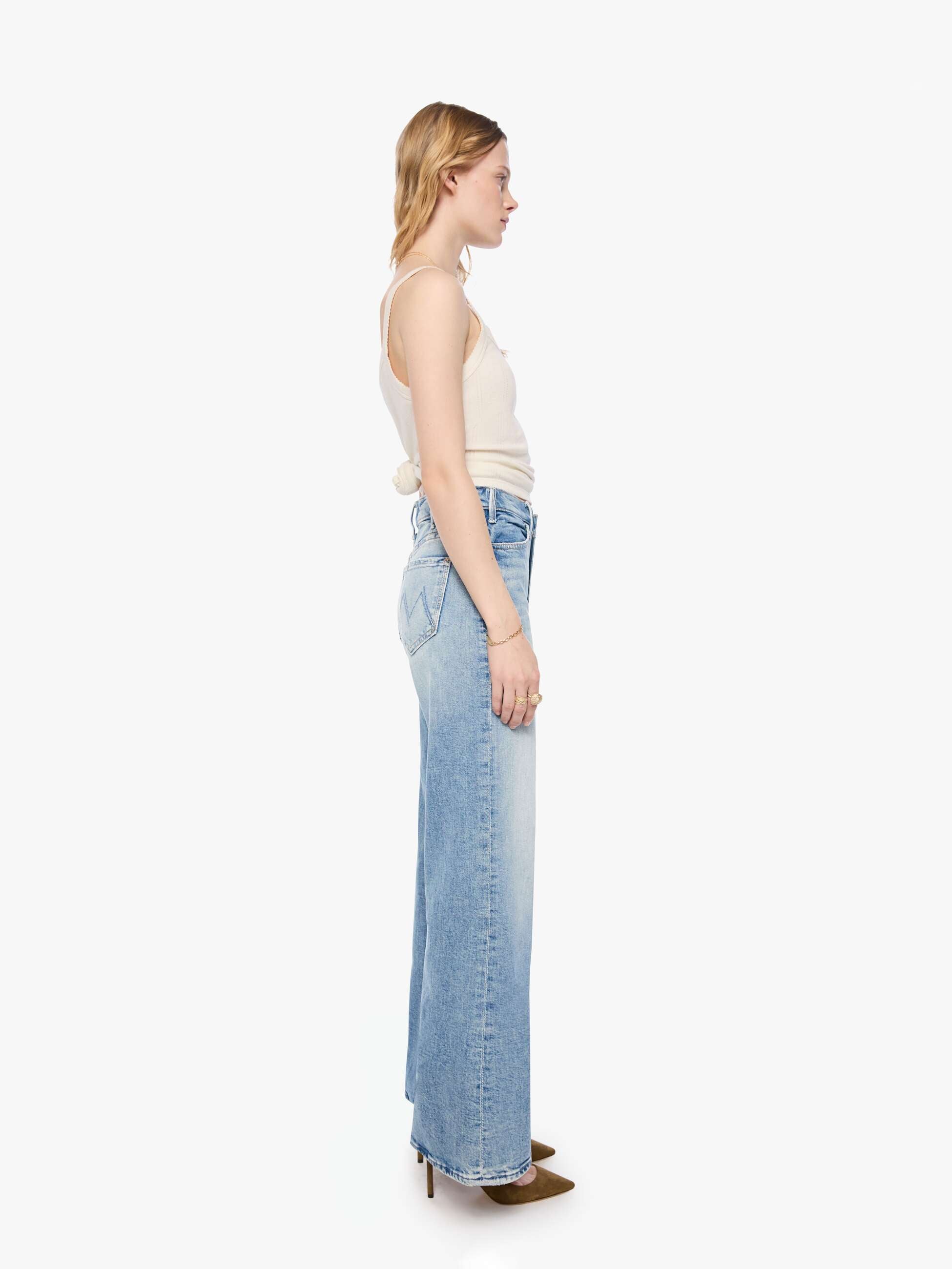 PETITES The Lil Hustler Roller Sneak - I Confess | MOTHER DENIM