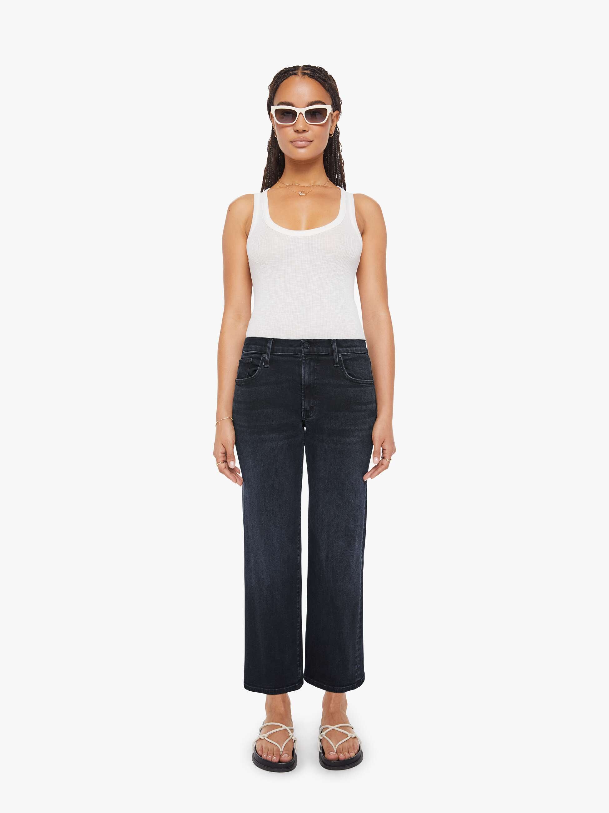 PETITES Lil Mid Rise Zip Rambler