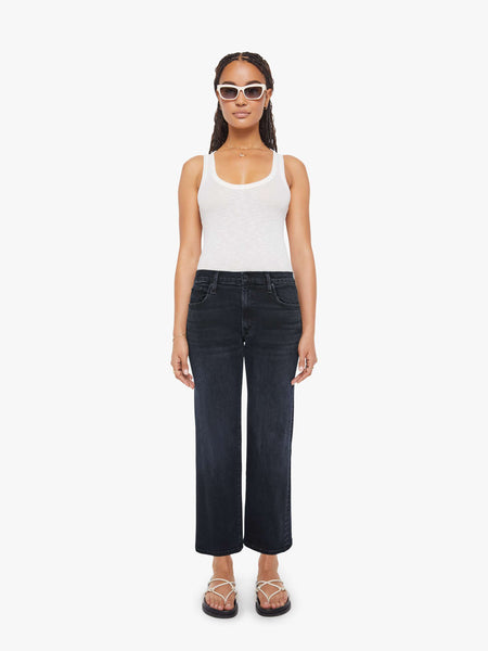 PETITES The Lil Mid Rise Zip Rambler - Night In Venice | MOTHER DENIM