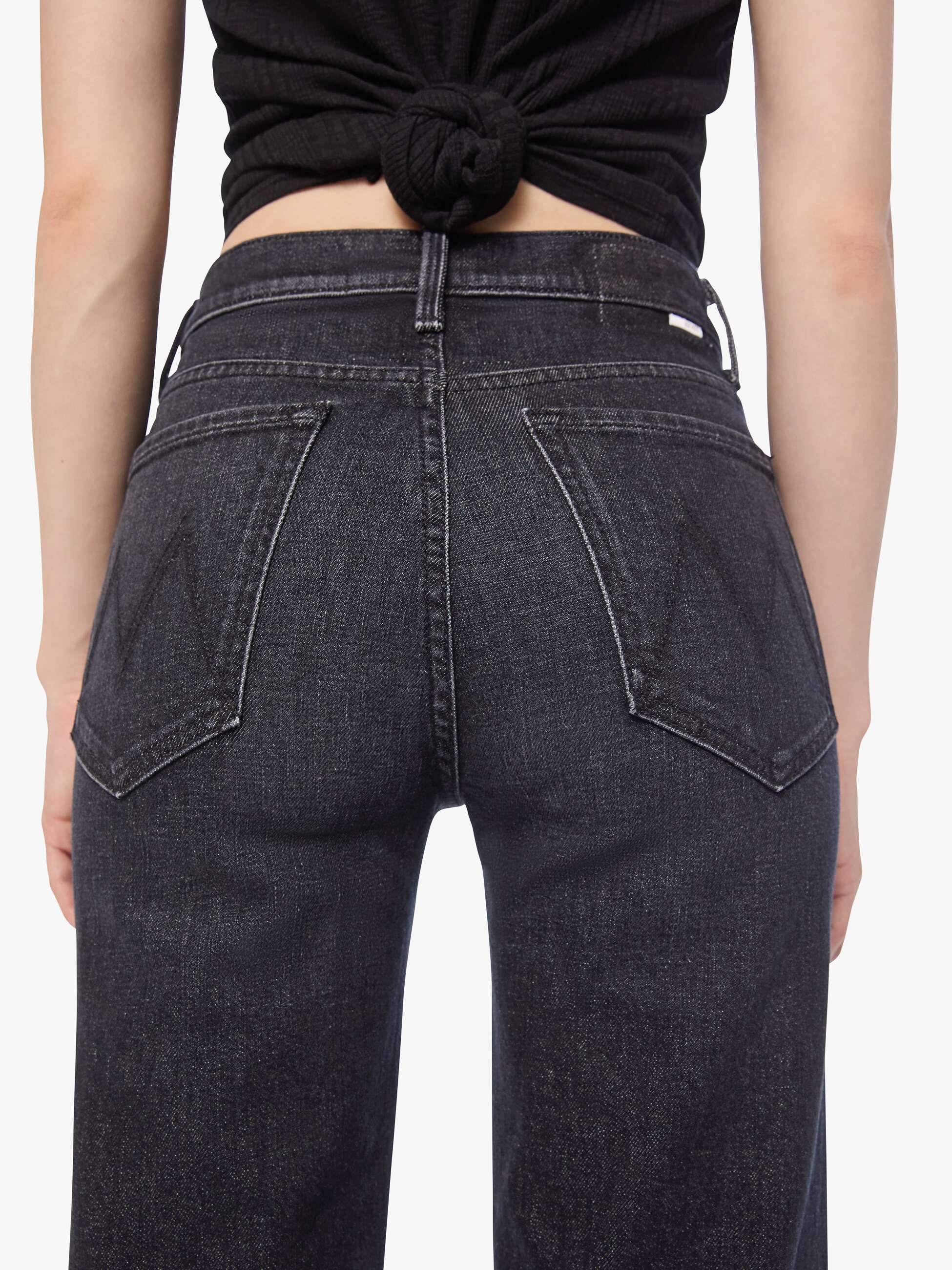 PETITES The Lil Rambler Zip Sneak - Riding The Milkyway | MOTHER DENIM