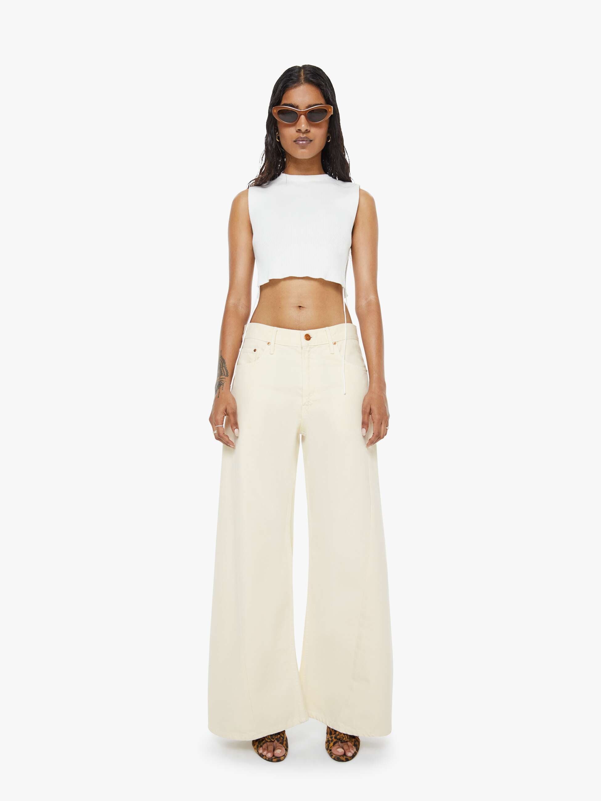 PETITES The Lil Lemon Twist Sneak - A La Carte - Natural | MOTHER