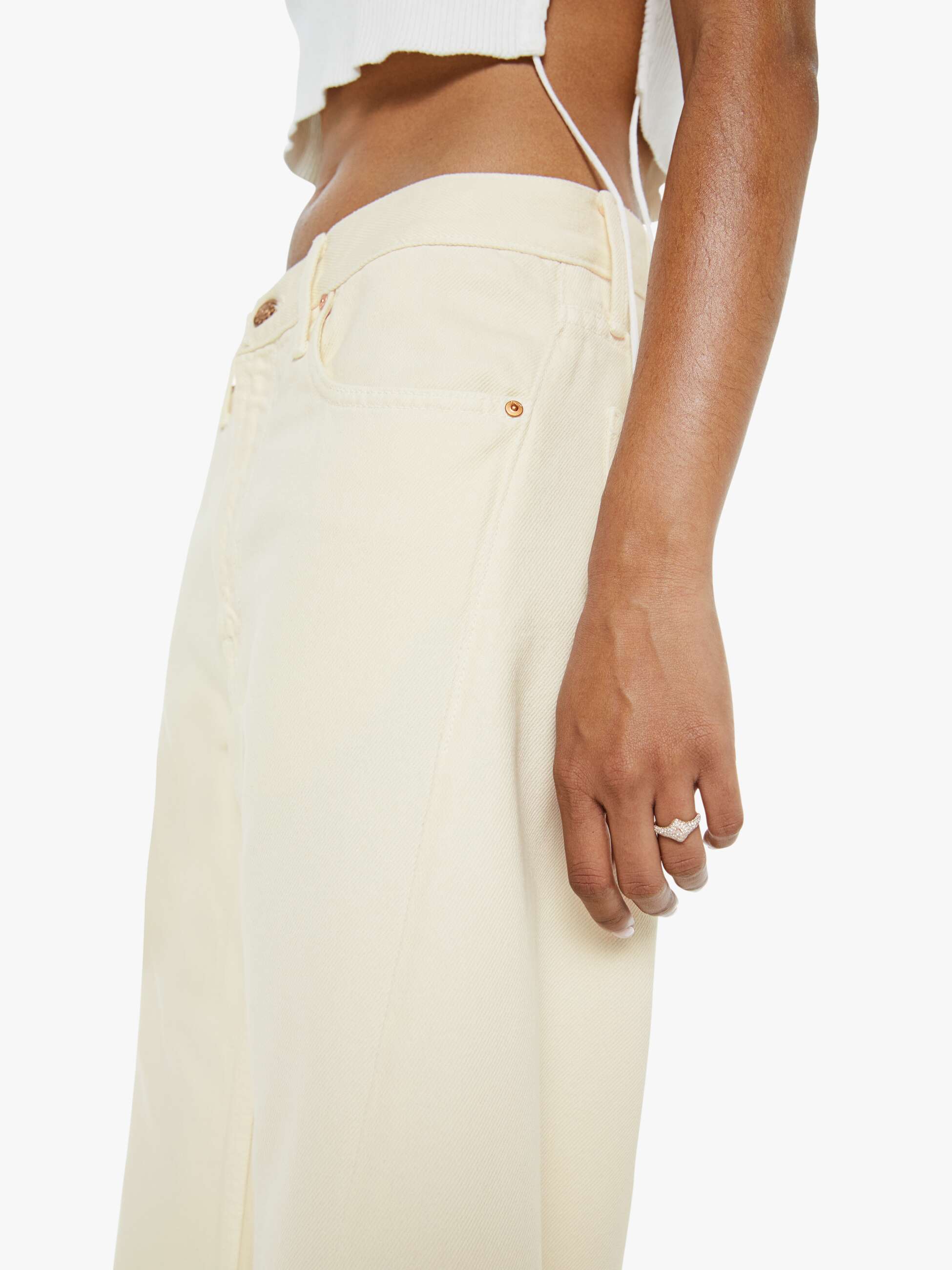 PETITES The Lil Lemon Twist Sneak - A La Carte - Natural | MOTHER