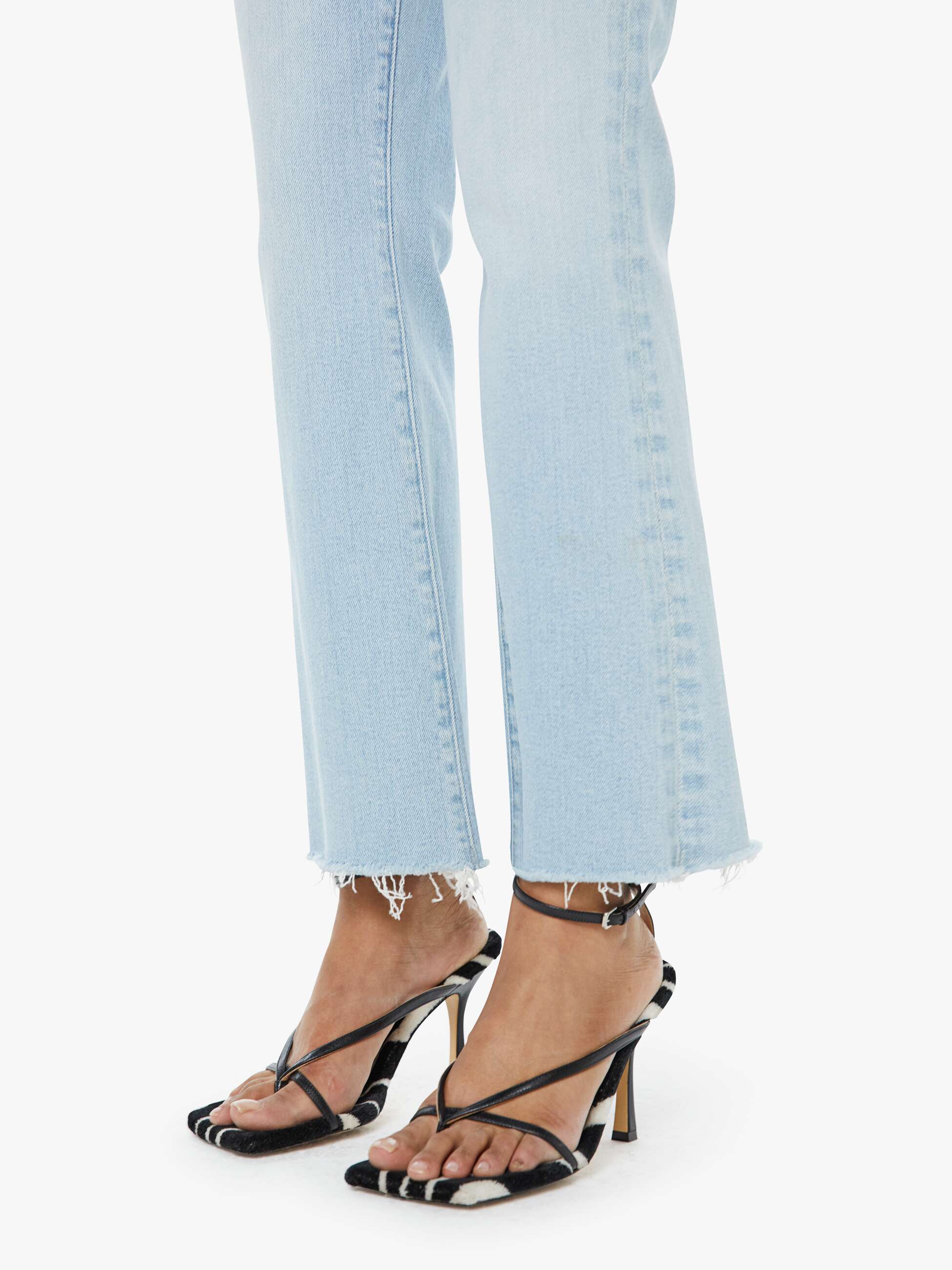 PETITES The Lil Hustler Ankle Fray - Ball's In Your Court | MOTHER