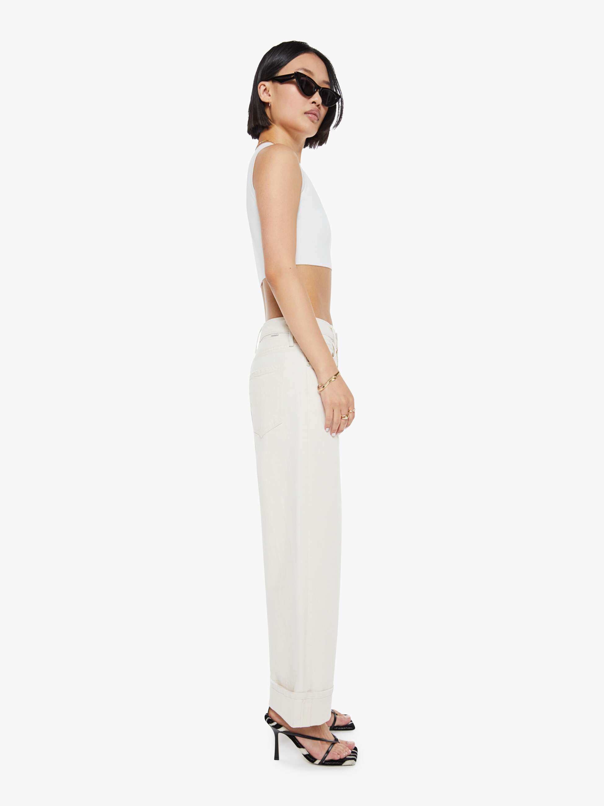 PETITES The Lil Spitfire Ankle Cuff - Act Natural | MOTHER DENIM