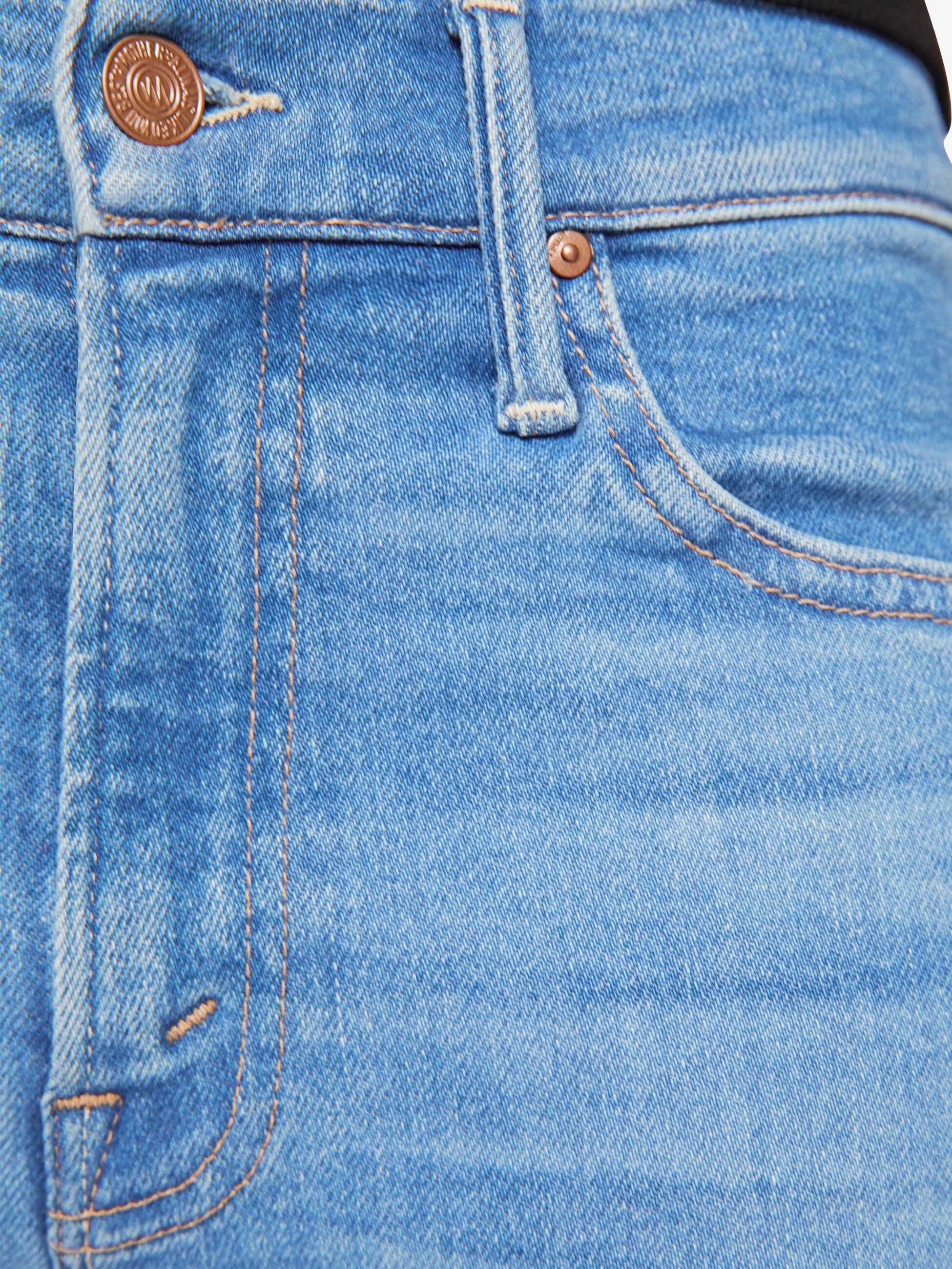 PETITES The Lil Insider Crop Step Fray - Out Of The Blue | MOTHER