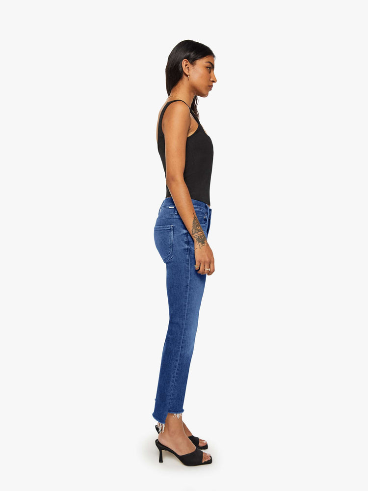 PETITES The Lil Insider Crop Step Fray - Off Limits | MOTHER DENIM PETITES The Lil Insider Crop Step Fray - Off Limits | MOTHER DENIM