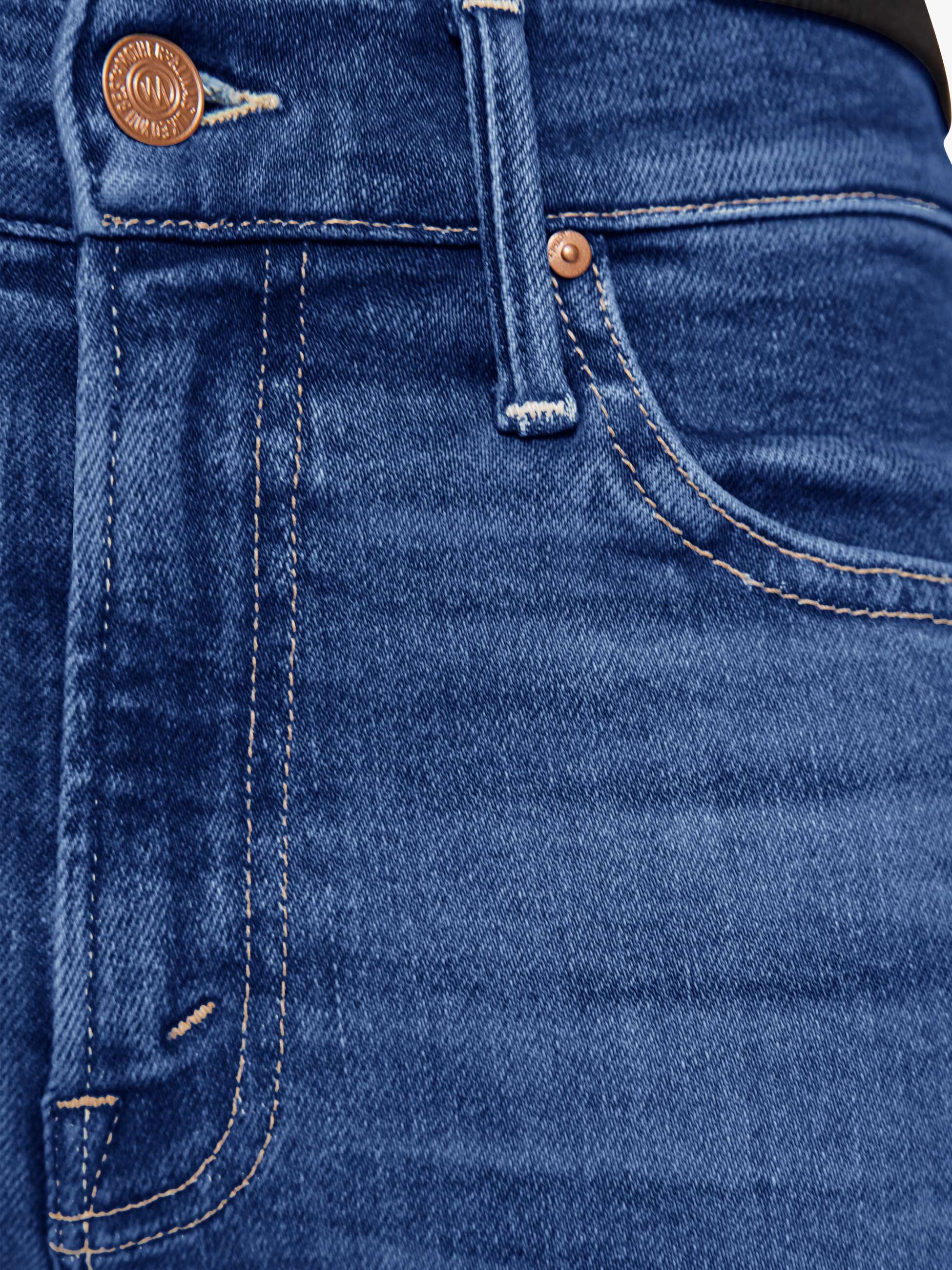 PETITES The Lil Insider Crop Step Fray - Off Limits | MOTHER DENIM