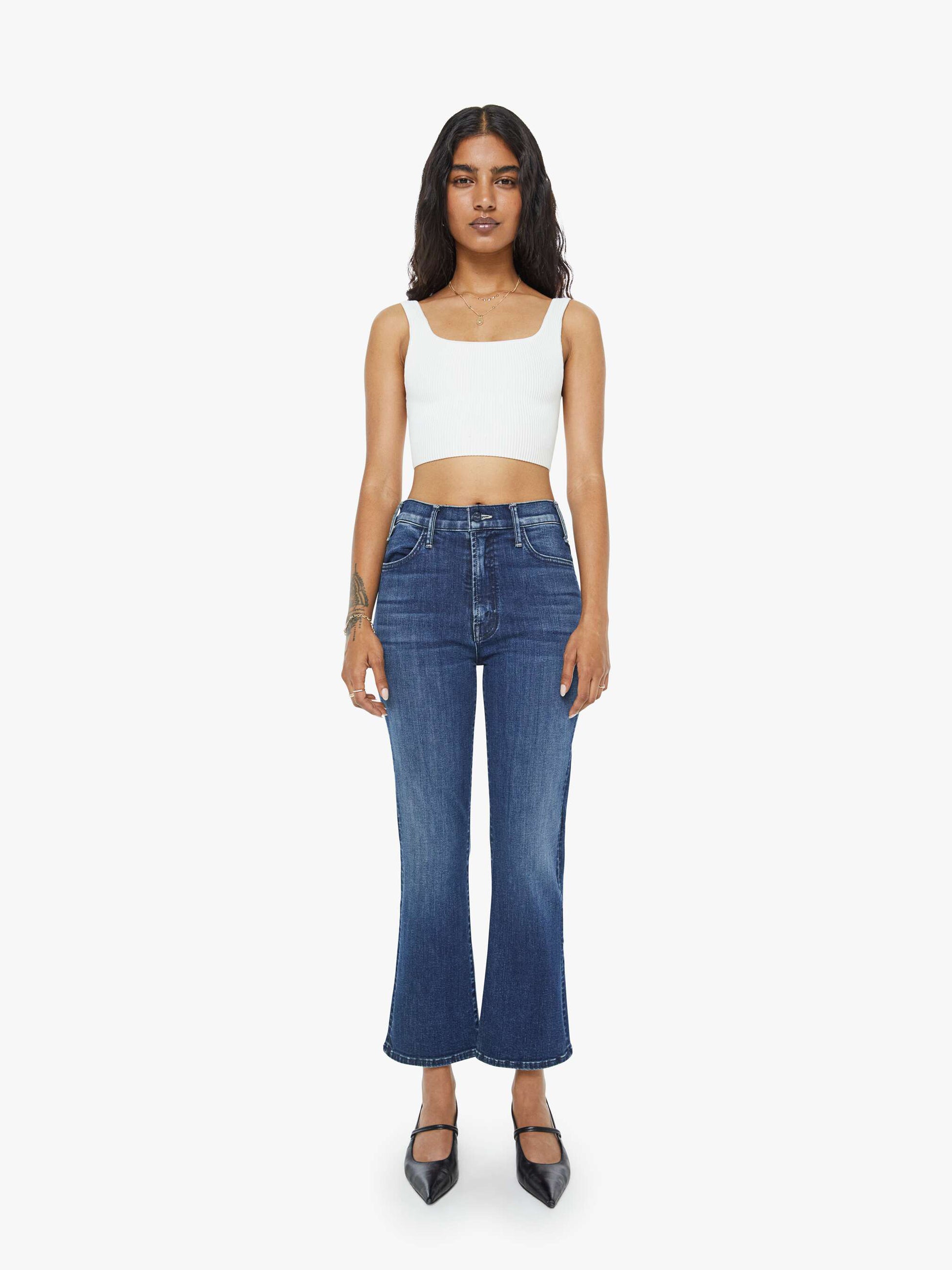 PETITES The Lil Hustler Ankle - Heirloom | MOTHER DENIM