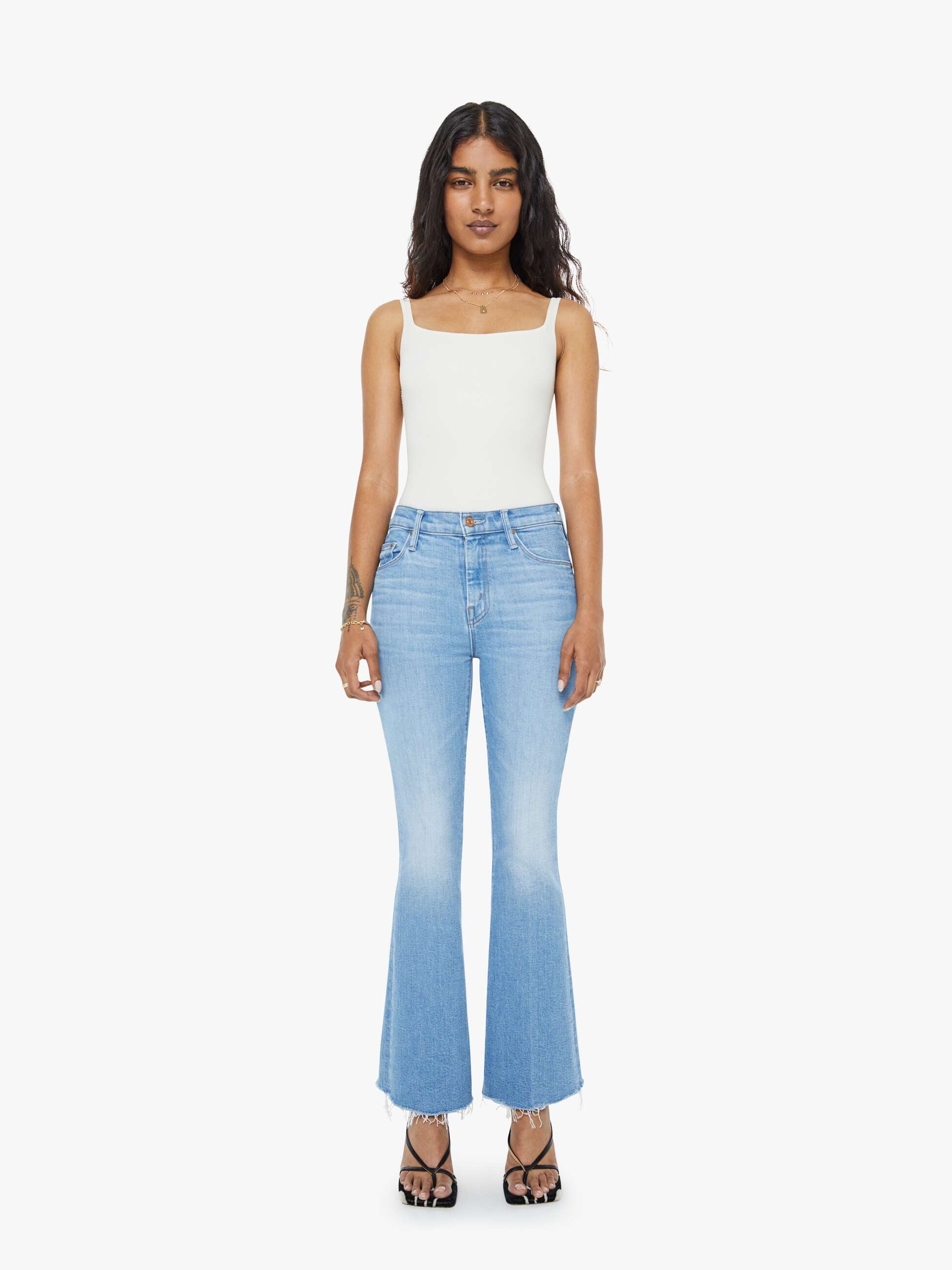 PETITES The Lil Weekender Fray - Satisfy Your Cravings | MOTHER DENIM